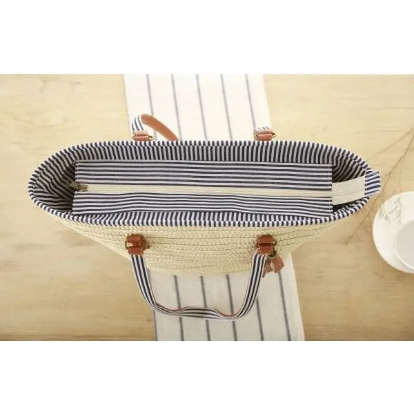 Summer Style Straw Tassel Tote Bag - Image 12
