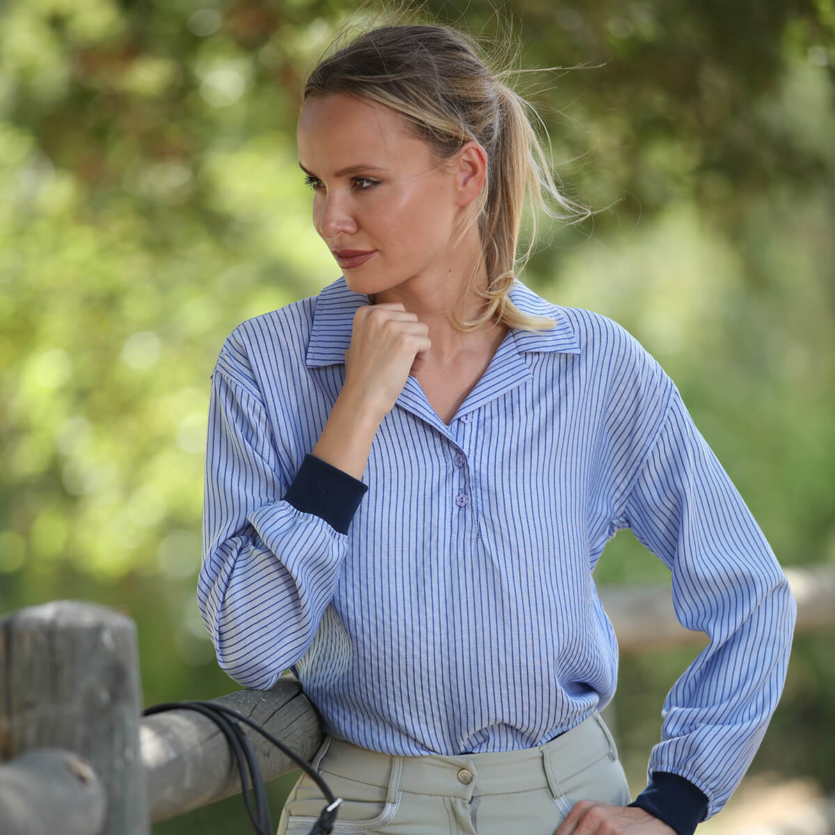 SUNDAE Women's Blouse - Blueberry - Image 2