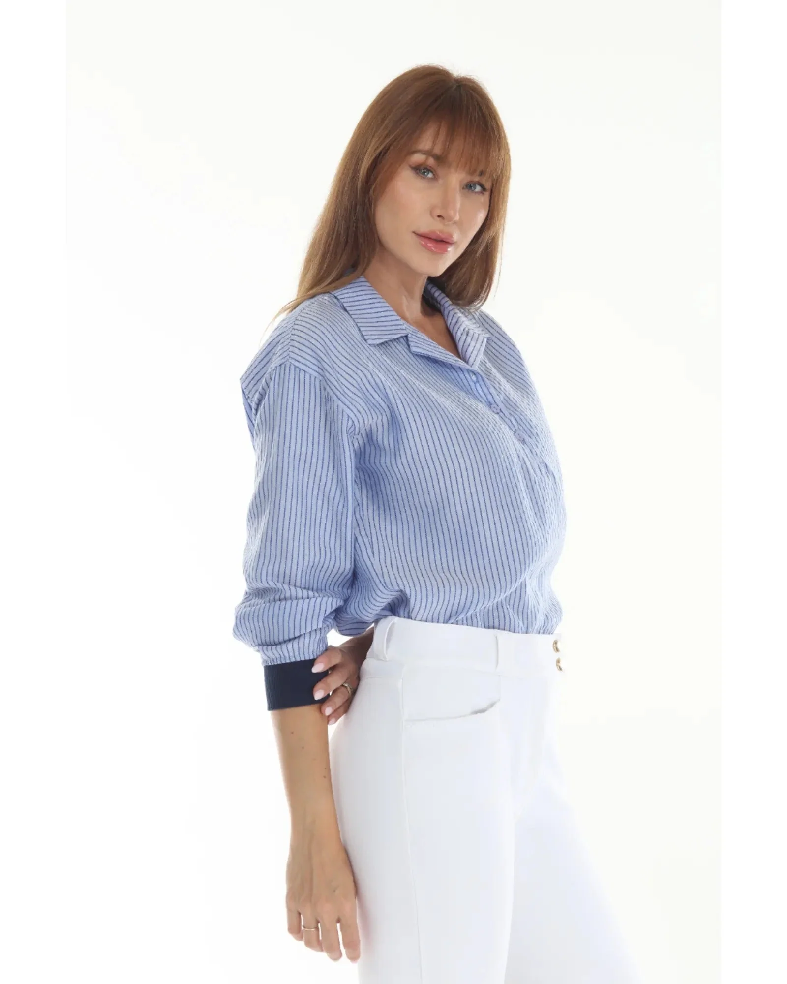 SUNDAE Women's Blouse - Blueberry - Image 4