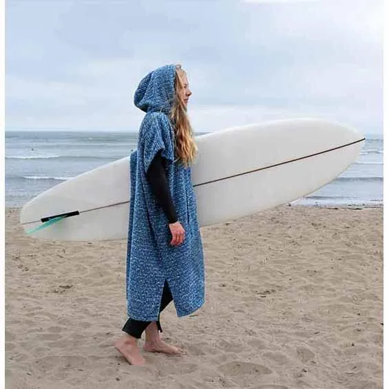 Surf Changing Poncho - Indigo Blue - Image 2