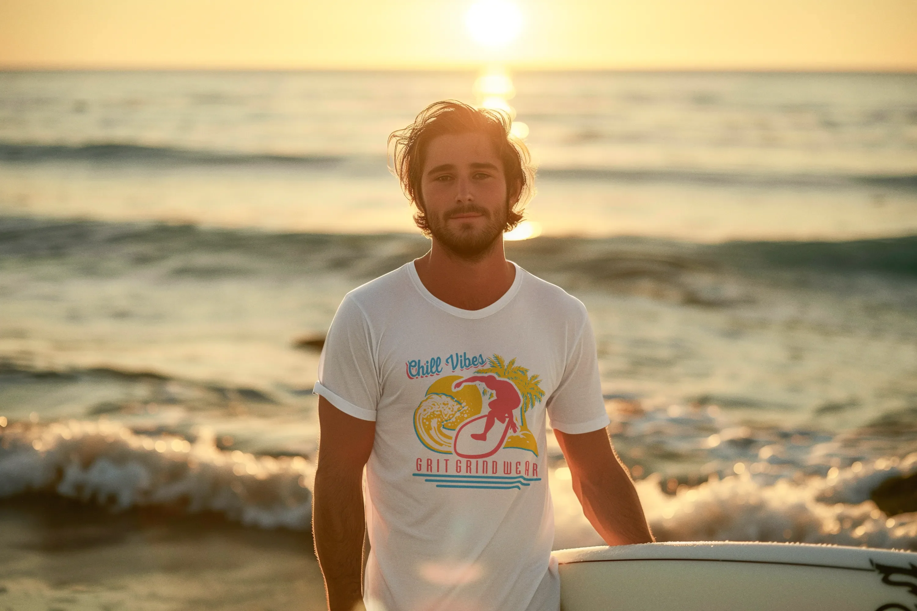 Surf Chill Vibes T-Shirt - Image 3