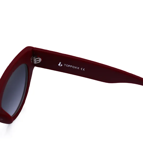 Sustainable Elizabeth Sunglasses - Ruby - Image 2