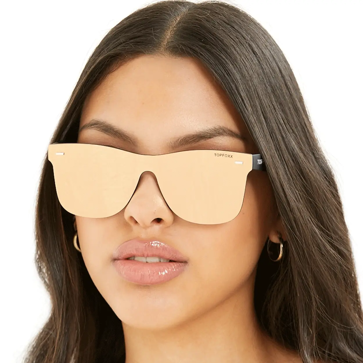 Sustainable Future Wife - Gold Square Wayfarer Sunglasses - Image 2