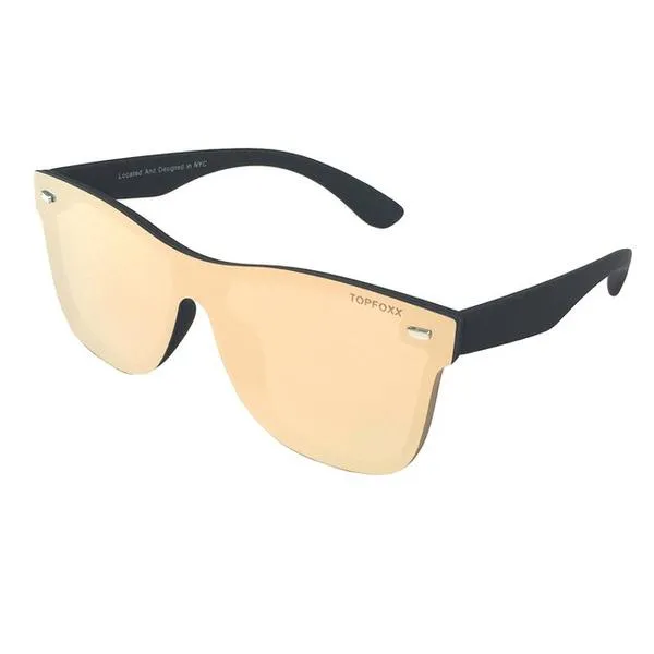 Sustainable Future Wife - Gold Square Wayfarer Sunglasses - Image 4