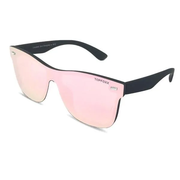 Sustainable Future Wife - Rosegold Square Wayfarer Sunglasses - Image 3