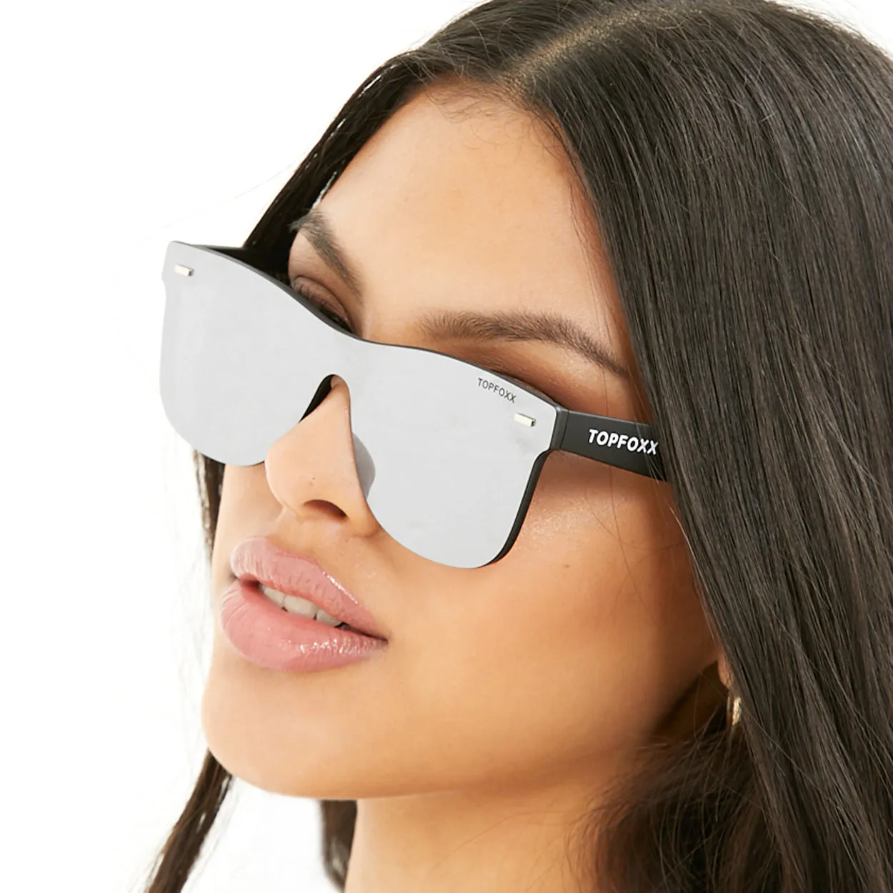 Sustainable Future Wife - Silver Square Wayfarer Sunglasses - Image 4