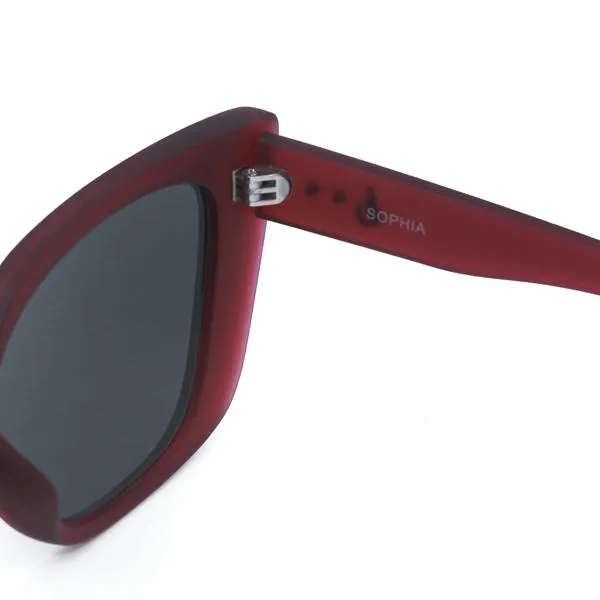 Sustainable SOPHIA Sunglasses - Ruby - Image 4