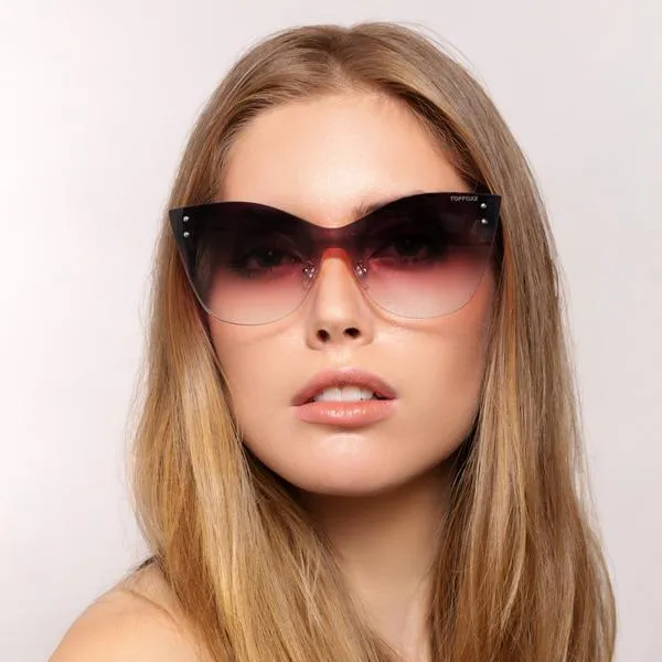 Sustainable Venice 2 Sunglasses - Faded Burgundy - Image 3