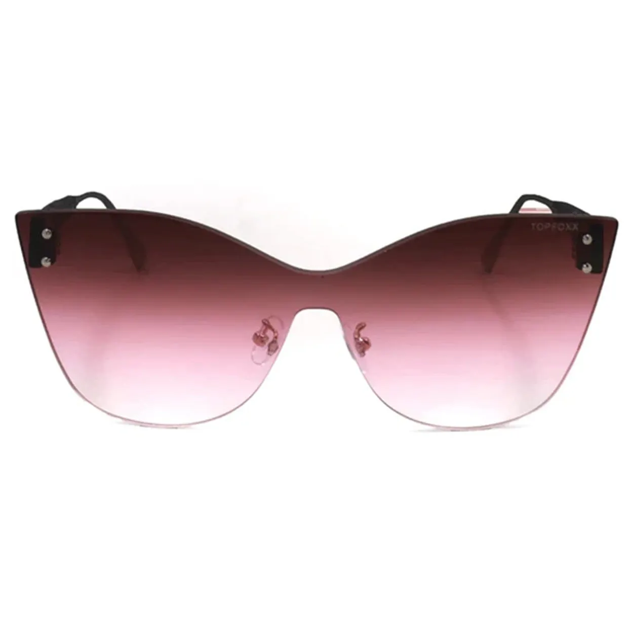 Sustainable Venice 2 Sunglasses - Faded Burgundy - Image 4