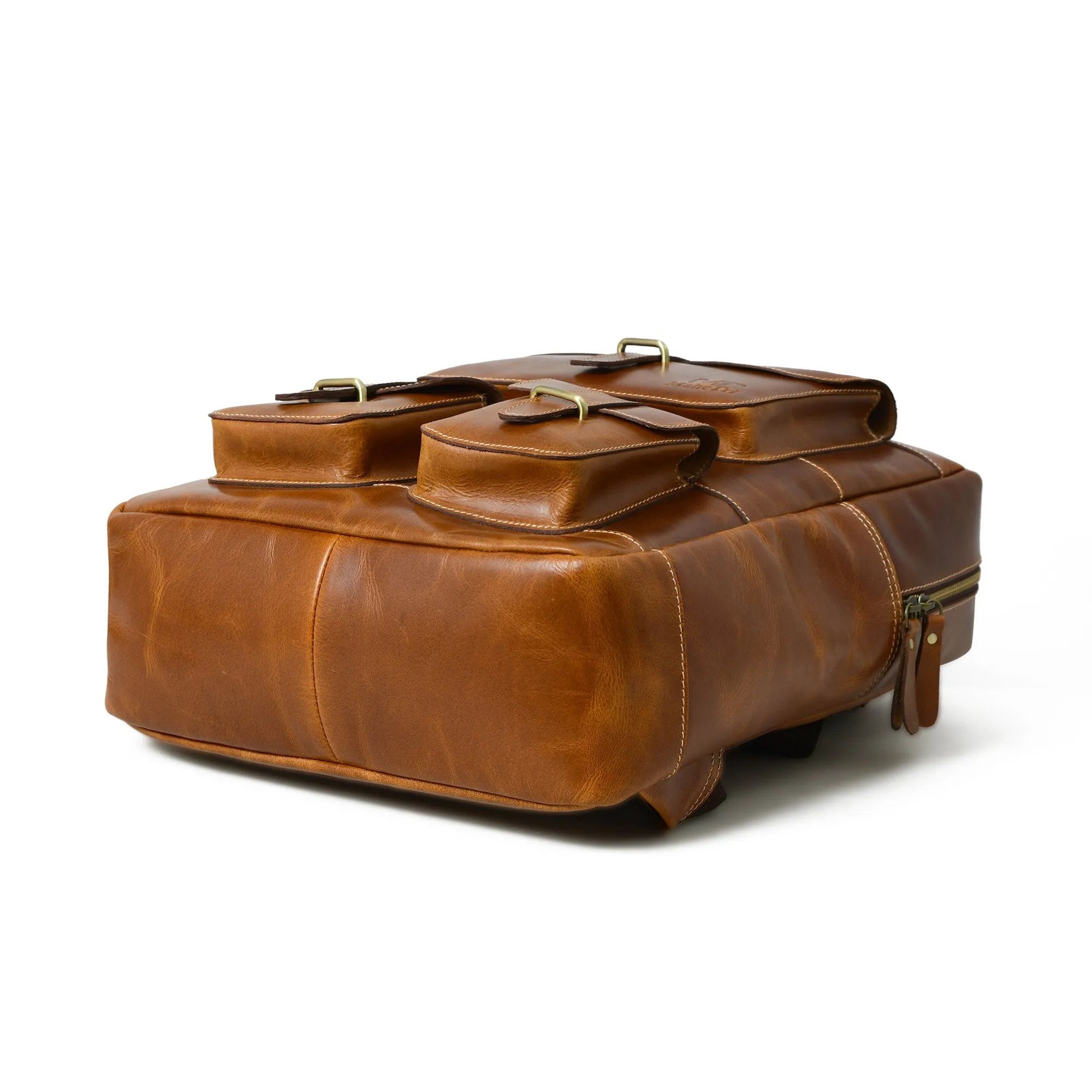 Tan Portland Laptop Backpack - Image 9