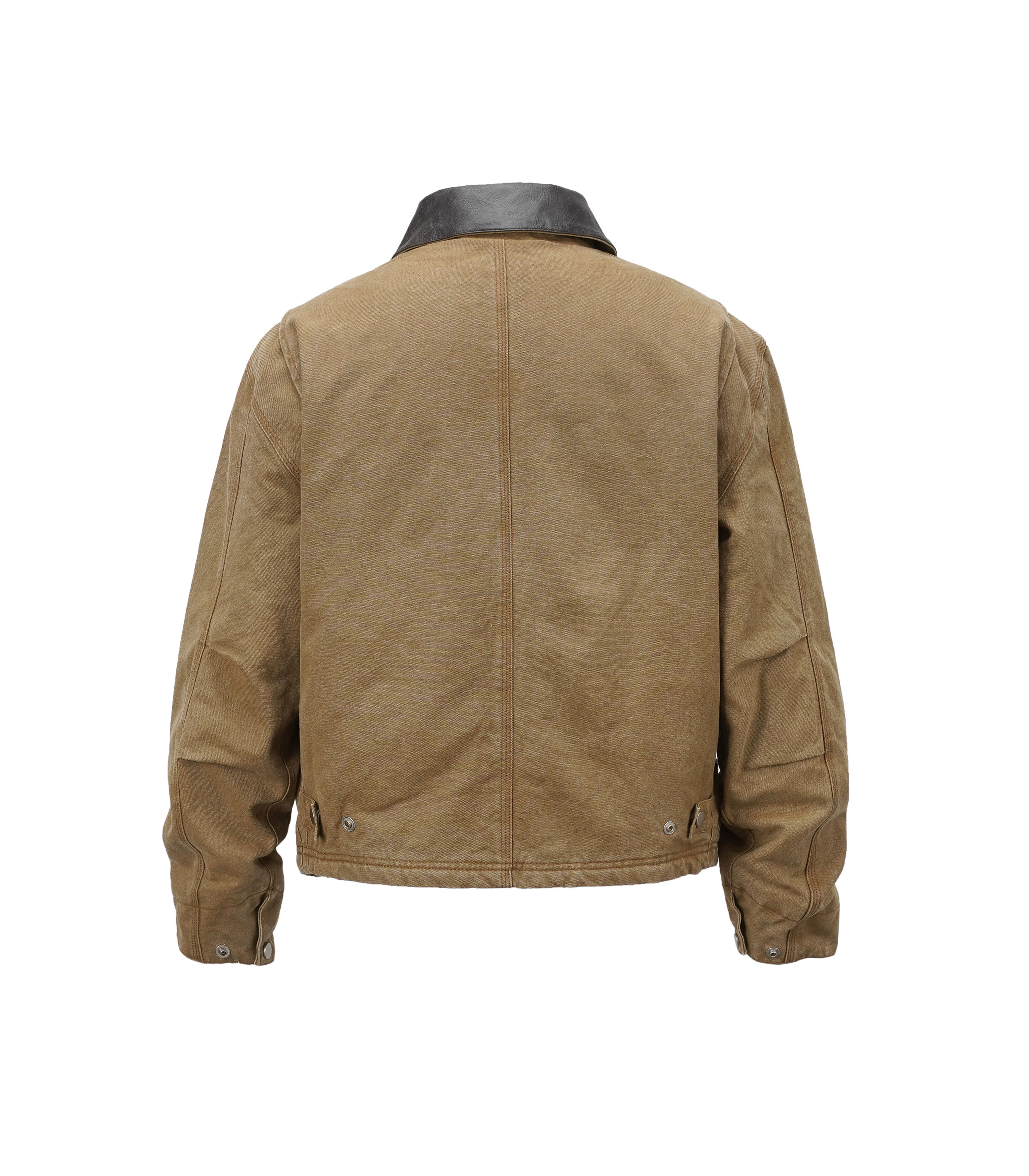 TAN SUEDE WORK JACKET - Image 2