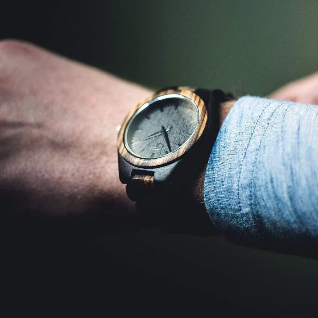 Watch Tarzan Watch | Dark Sandalwood & Zebra - Image 5