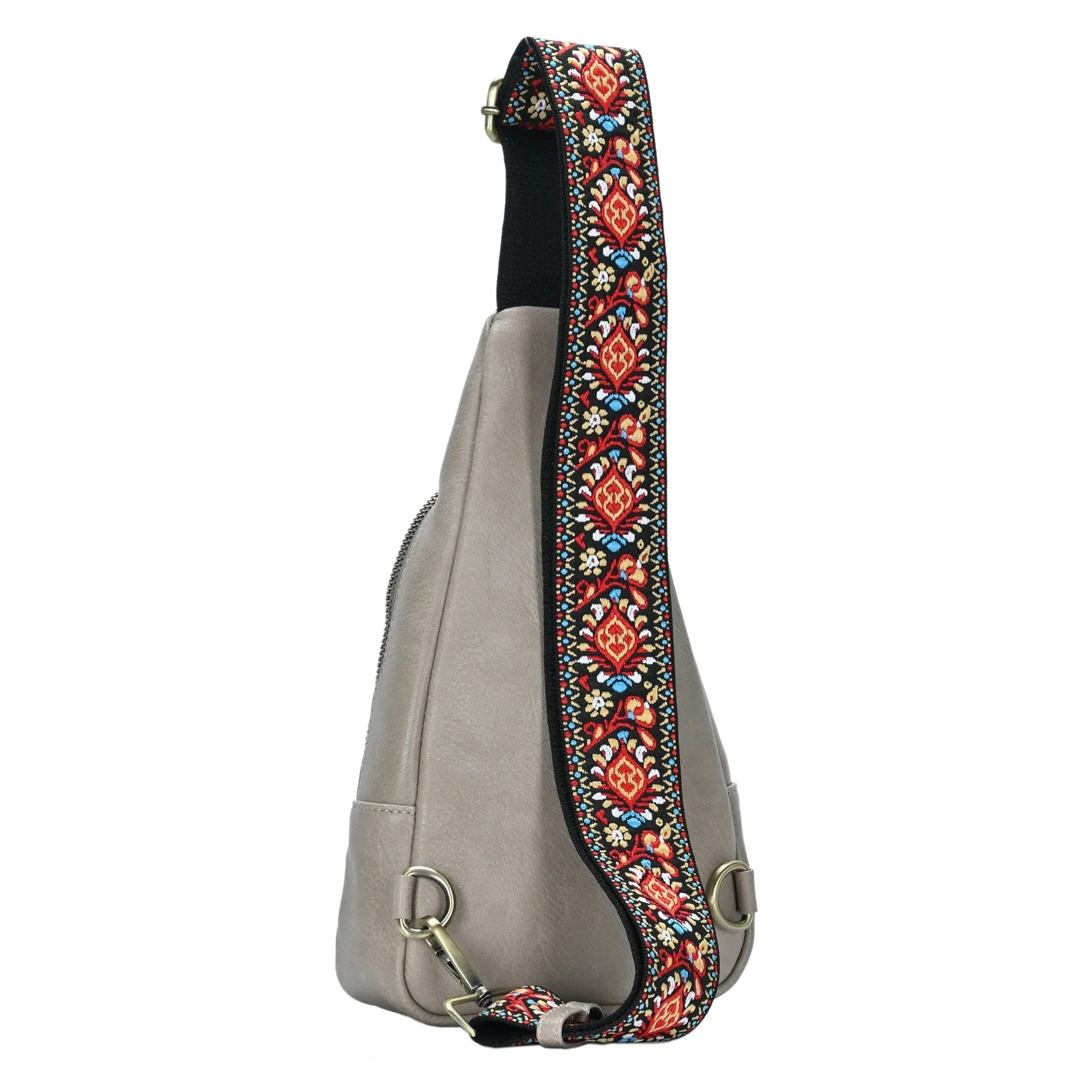 Tasha Webbing Strap Sling Bag - Image 11