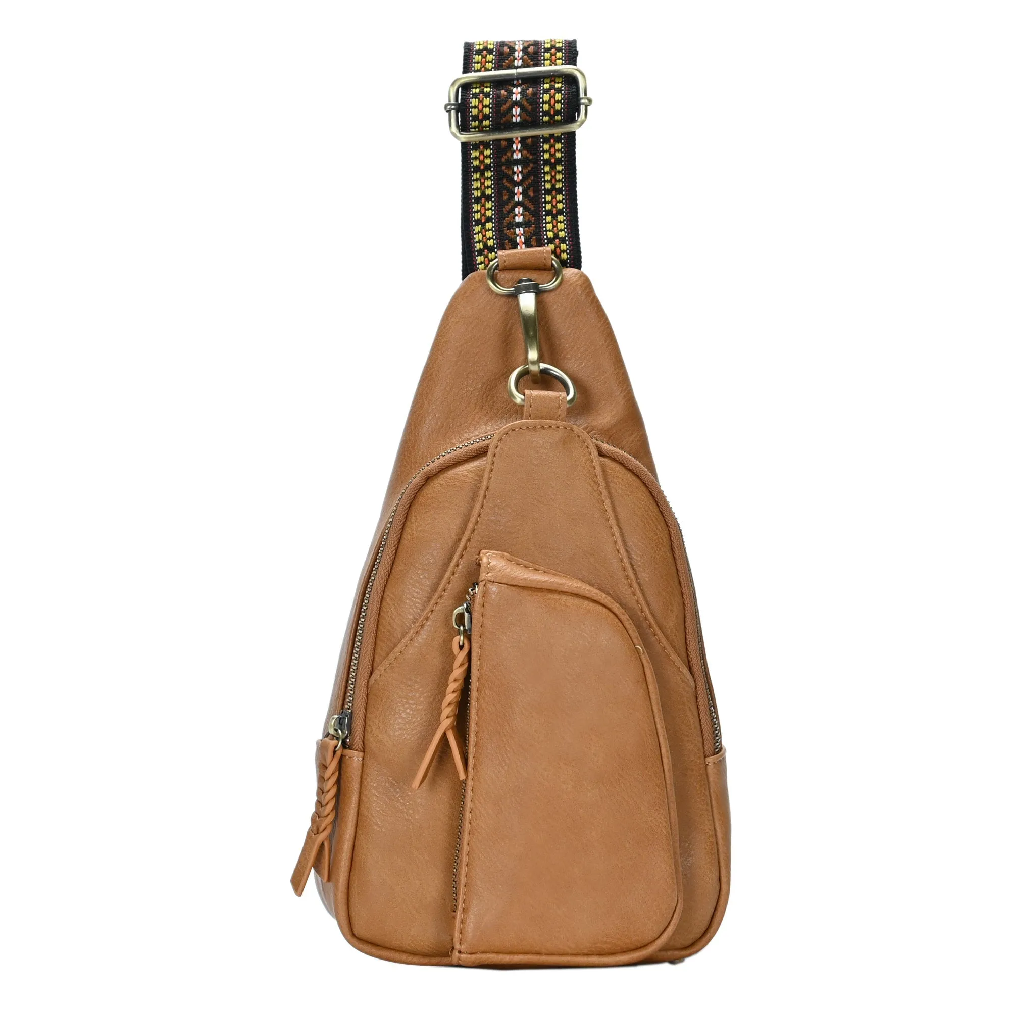 Tasha Webbing Strap Sling Bag - Image 13