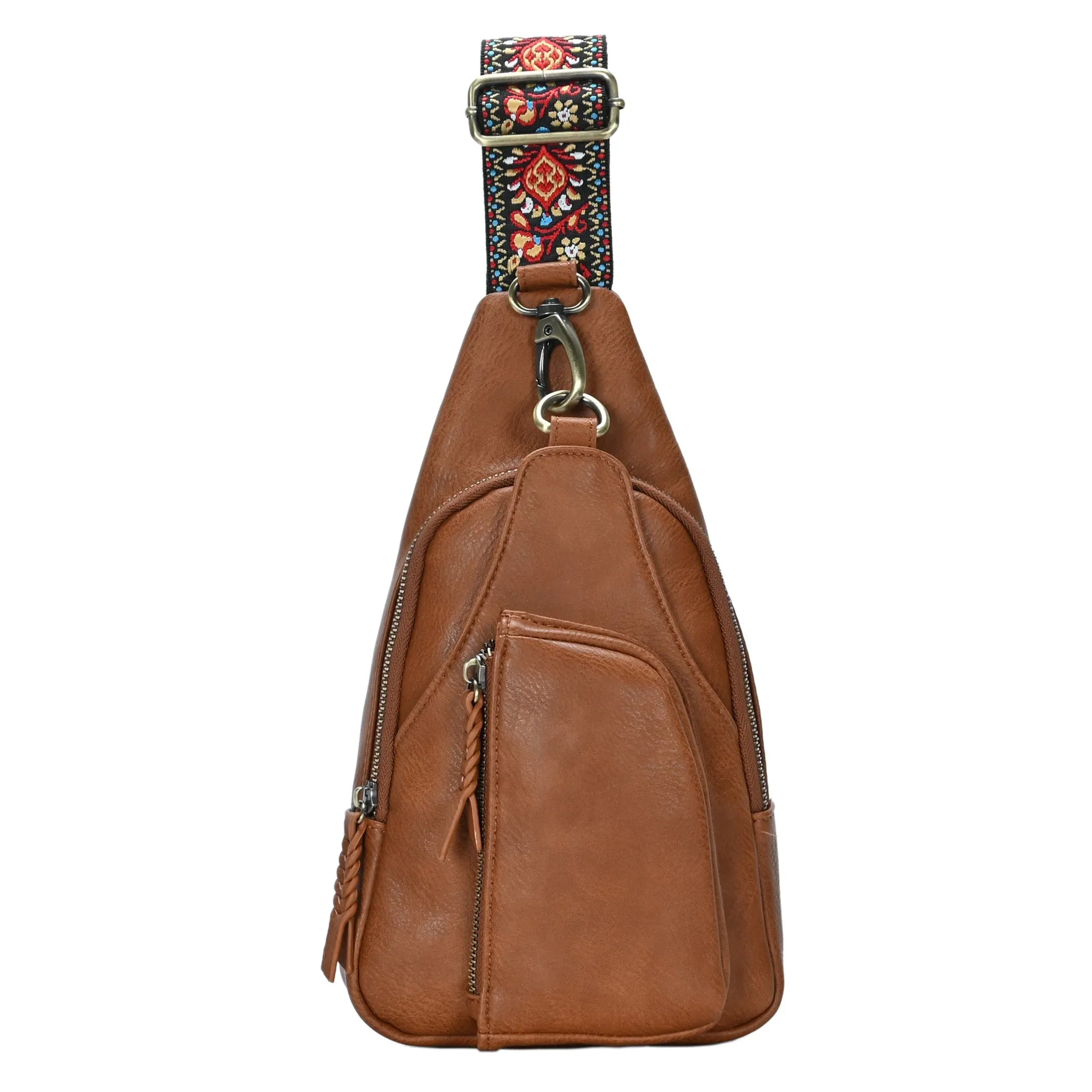 Tasha Webbing Strap Sling Bag - Image 16
