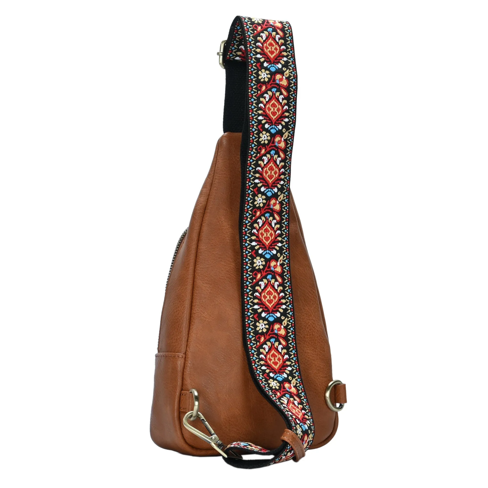 Tasha Webbing Strap Sling Bag - Image 17