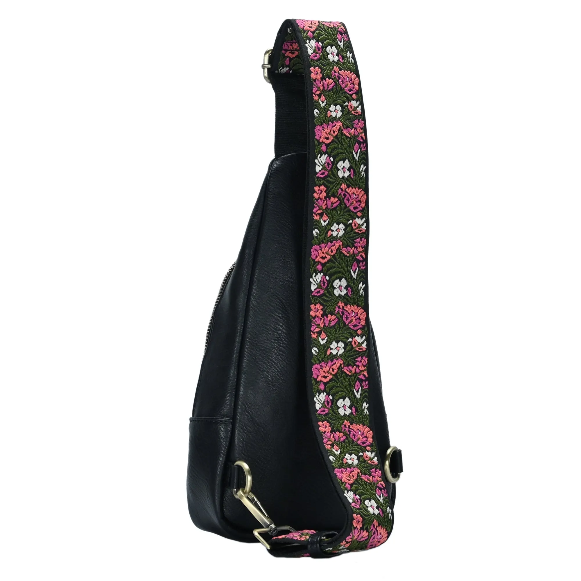 Tasha Webbing Strap Sling Bag - Image 23