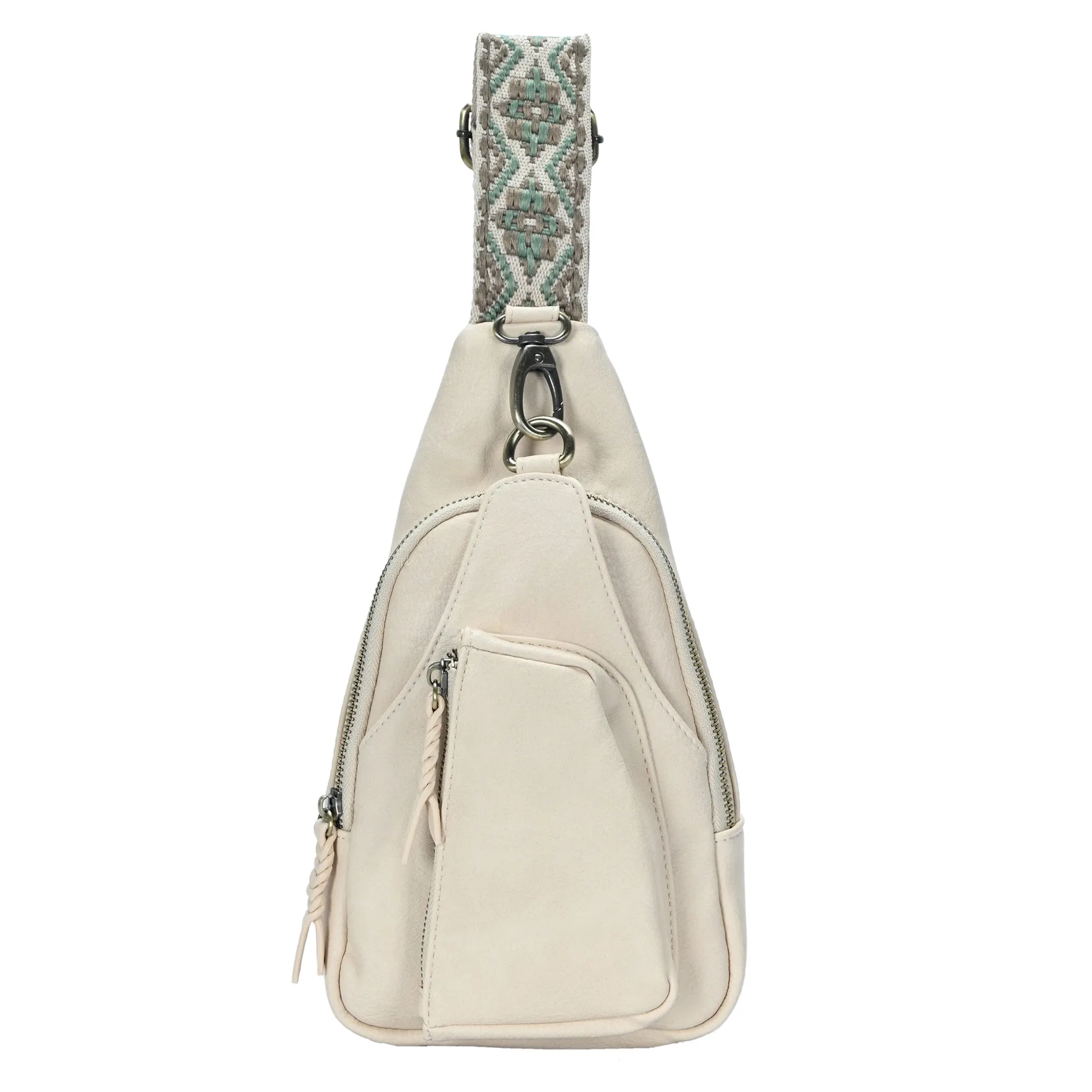 Tasha Webbing Strap Sling Bag - Image 4
