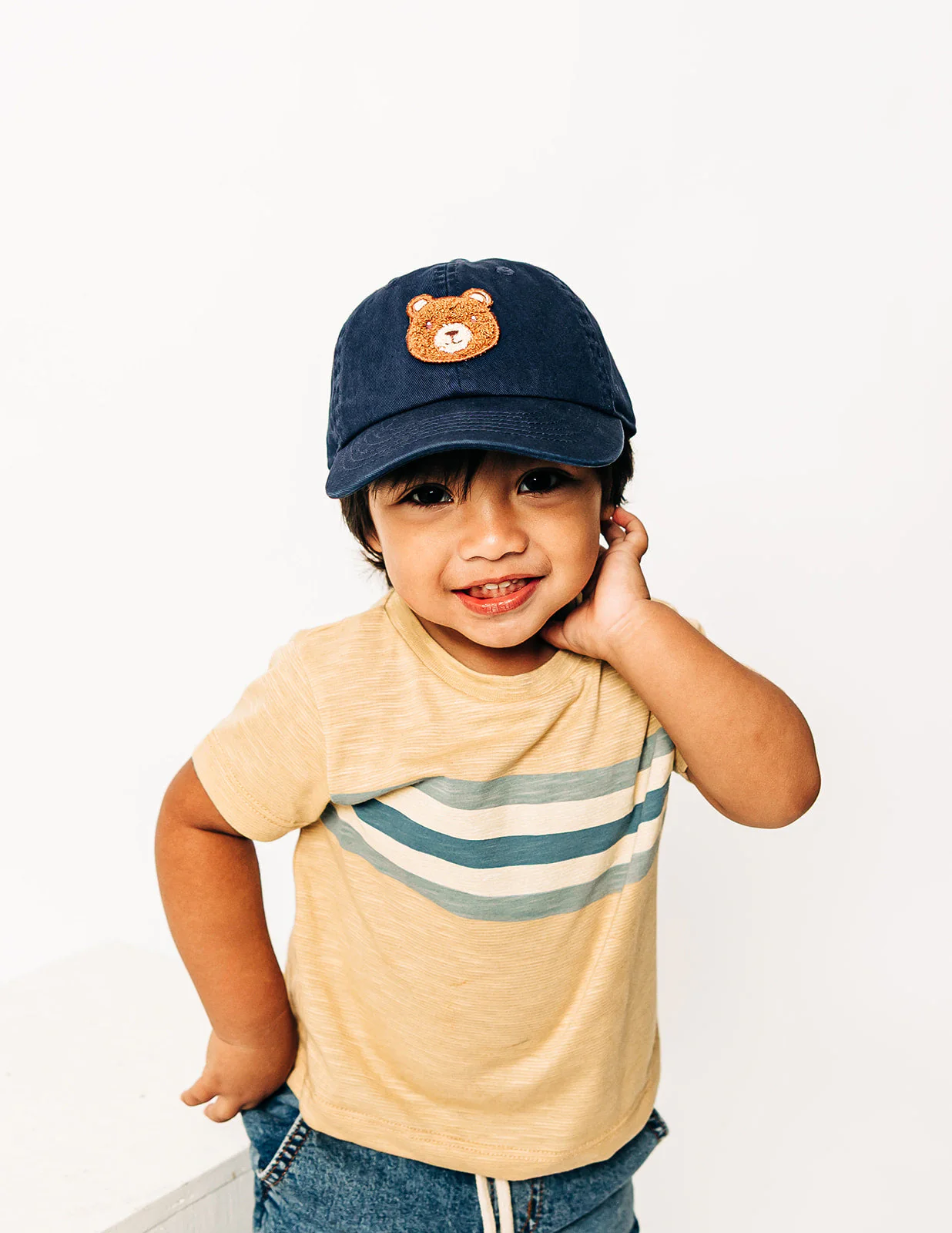 Teddy Bear Patch Baseball Hat - Image 4