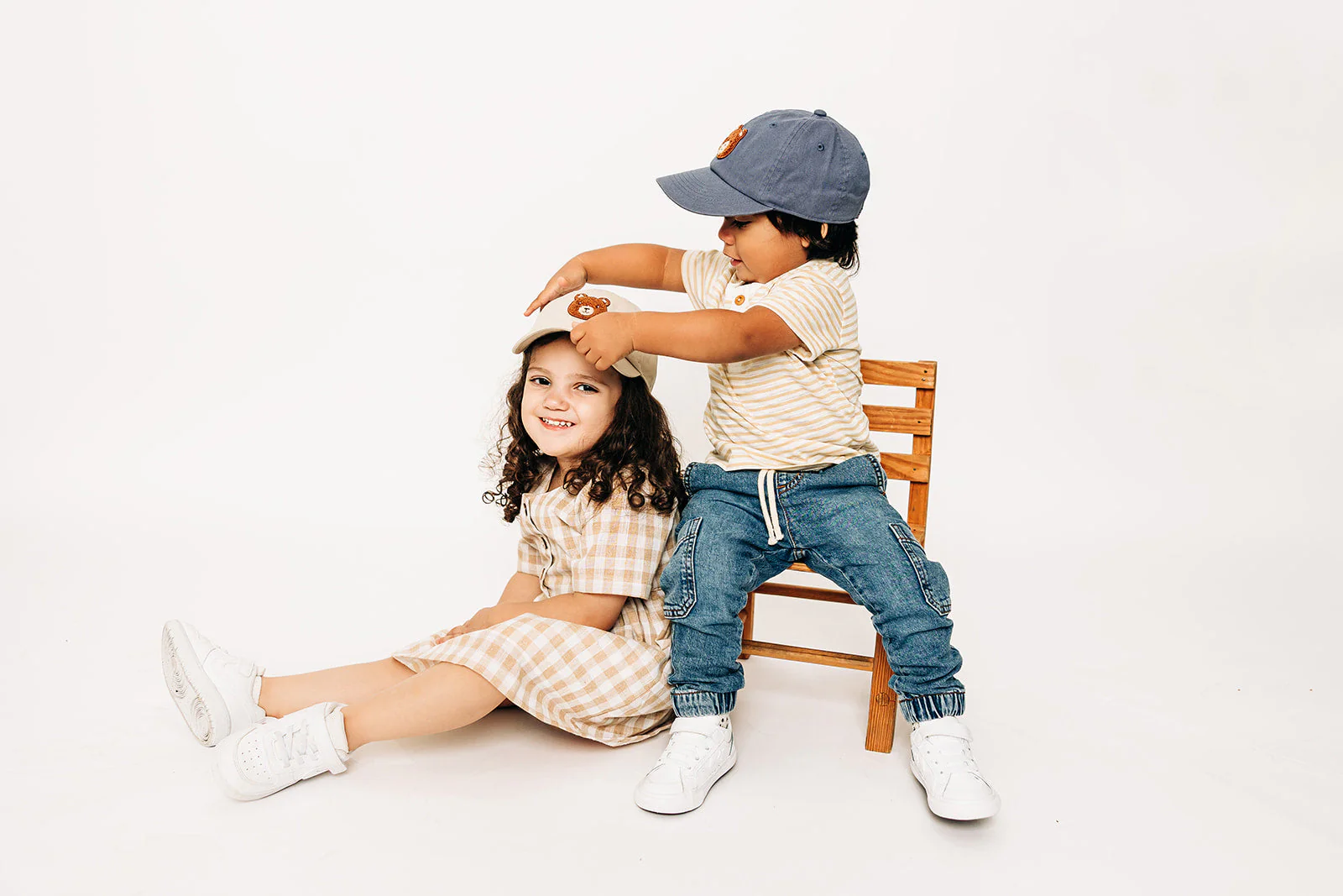 Teddy Bear Patch Baseball Hat - Image 6