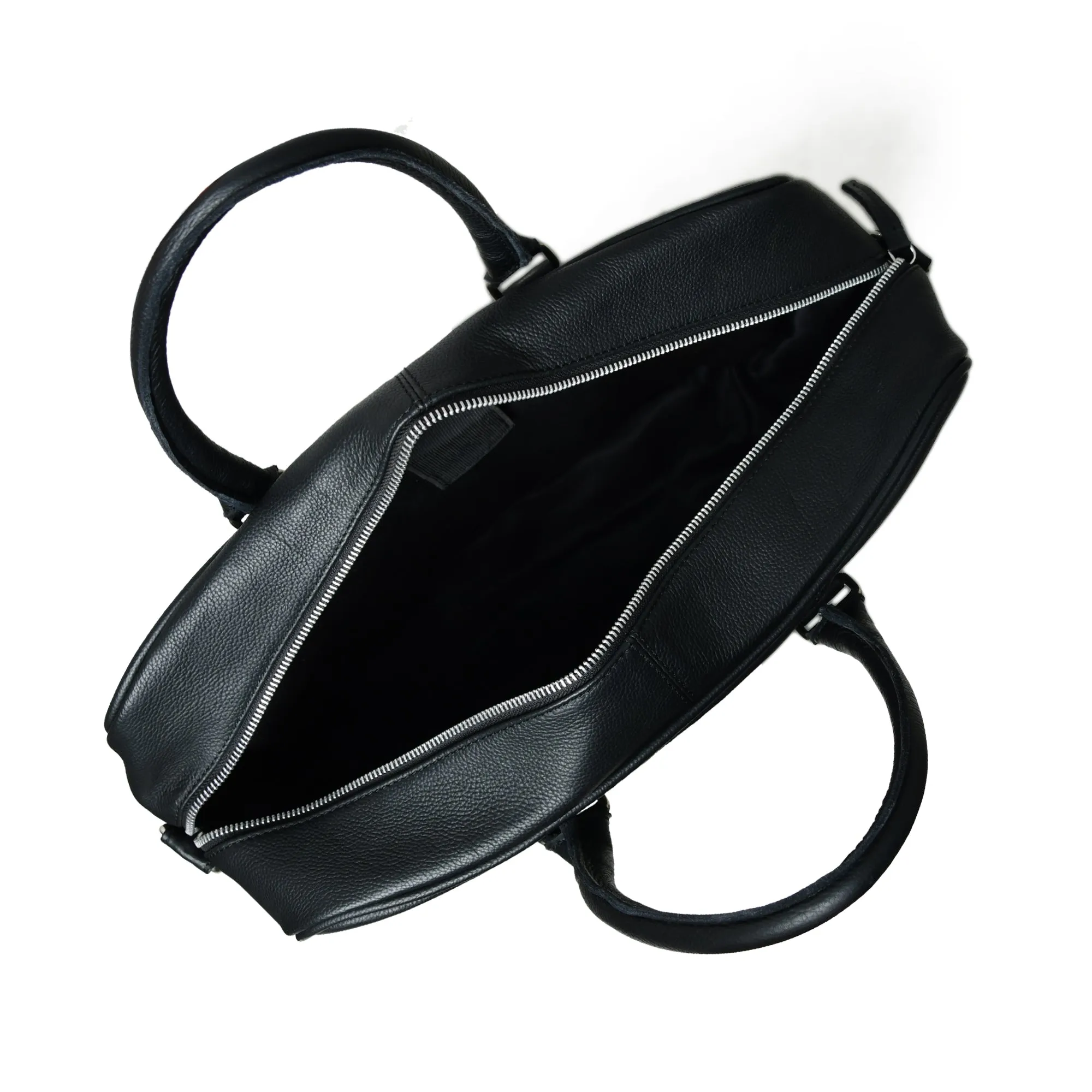 Texas Black Leather Briefcase - Image 7