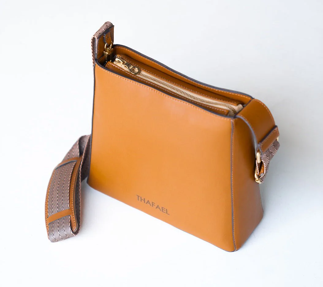 Thafael Crossbody Travel Bag – Anti-Theft, Vegan Cactus Leather (Limited Edition) - Image 8
