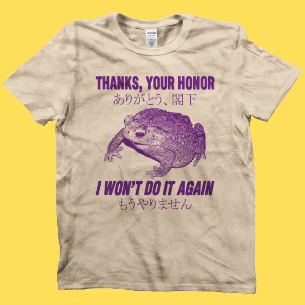 'Thanks Your Honor' Shirt
