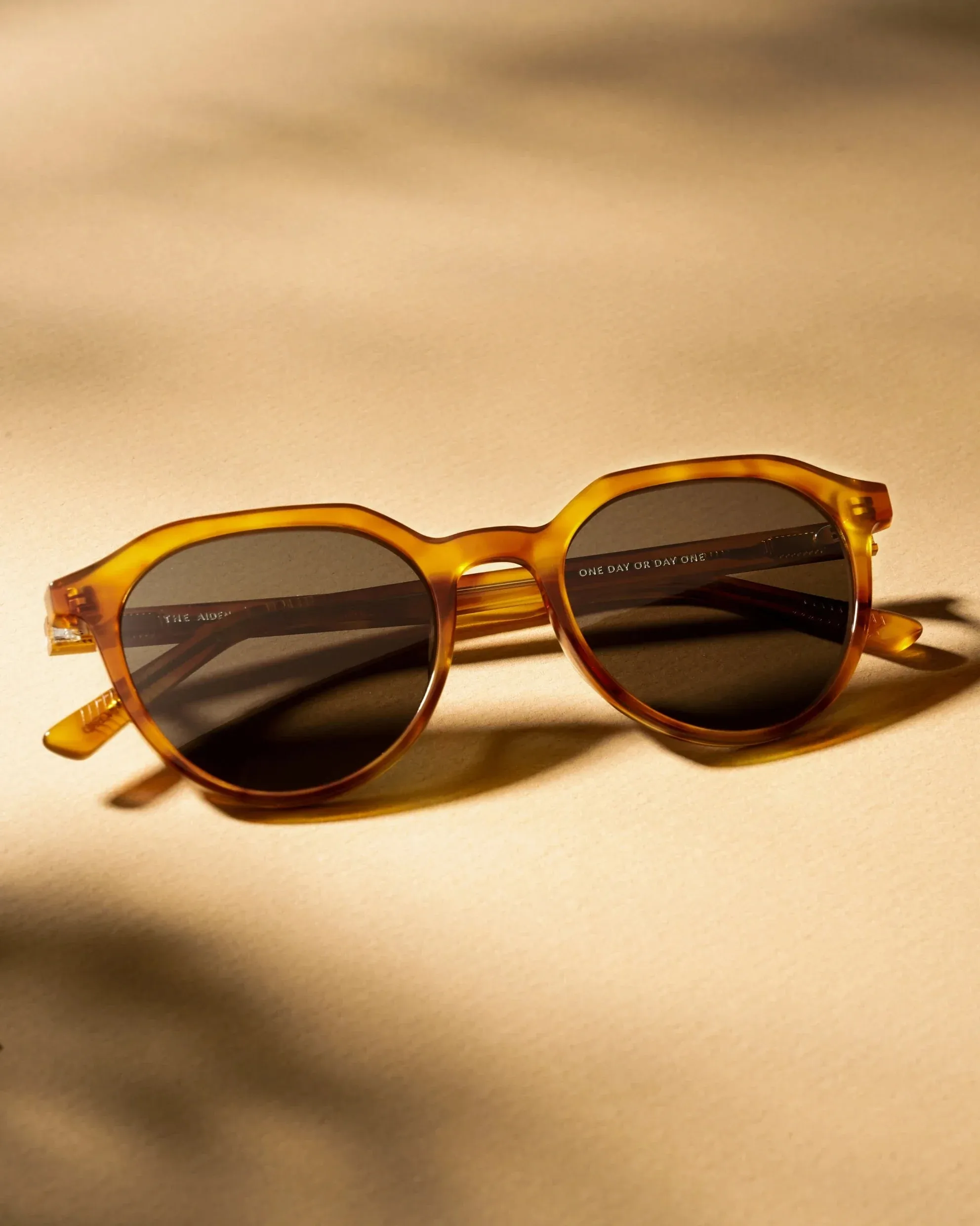 The Aiden Sunglasses - Honey Tort - Image 5