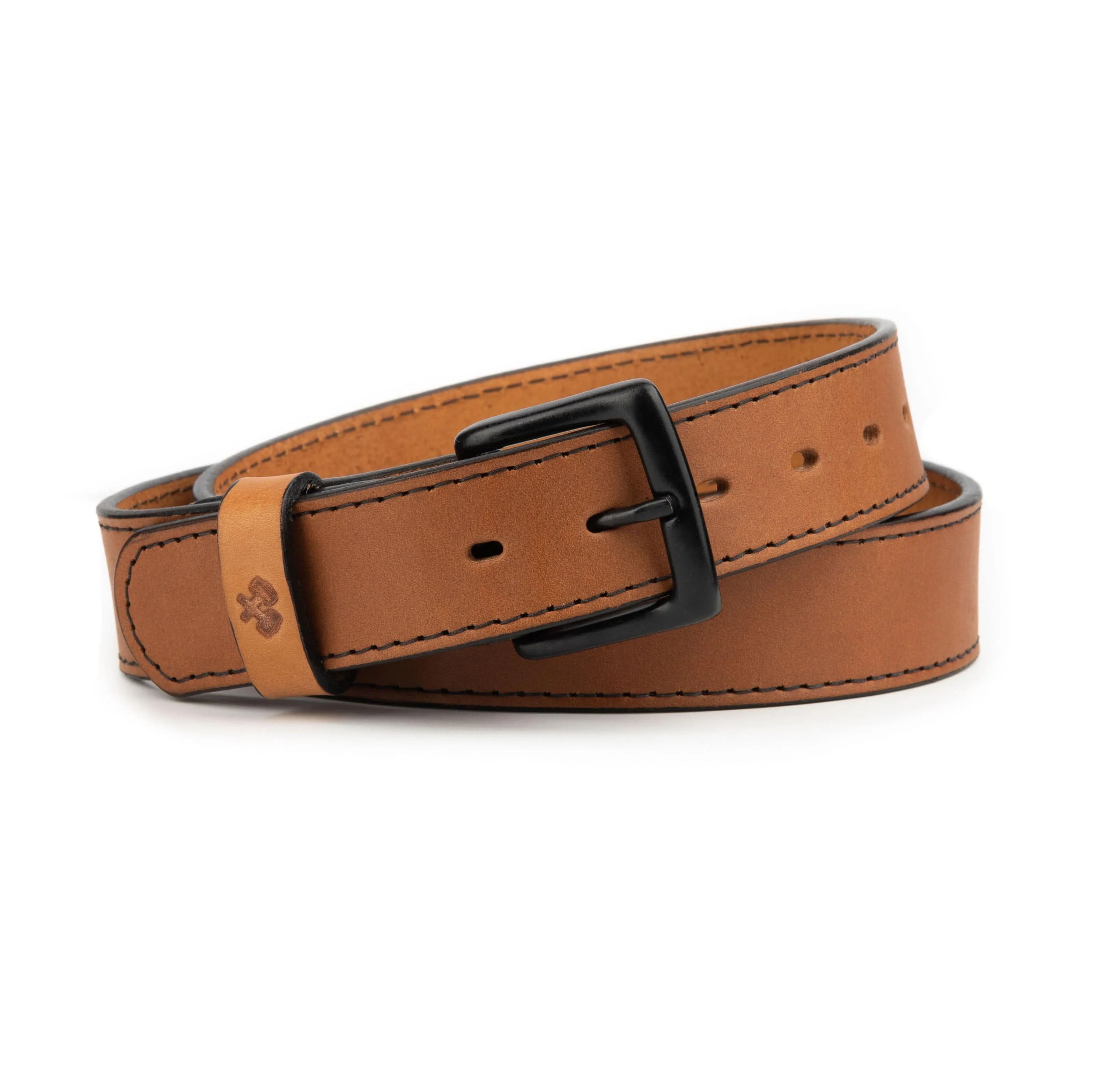 The All American Stitched Leather Belt - Image 8