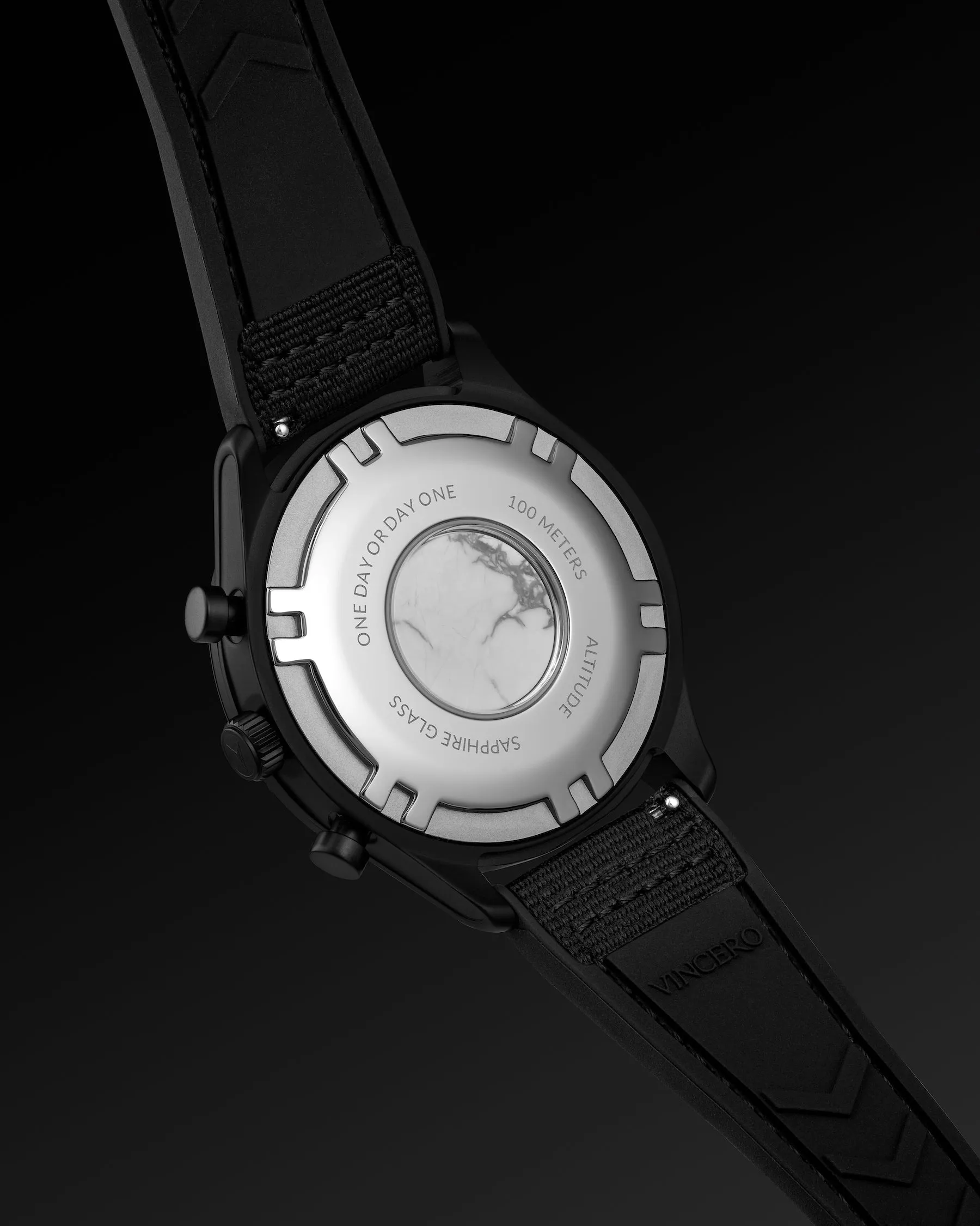 The Altitude Men's Watches - Matte Black/Cobalt - Image 7