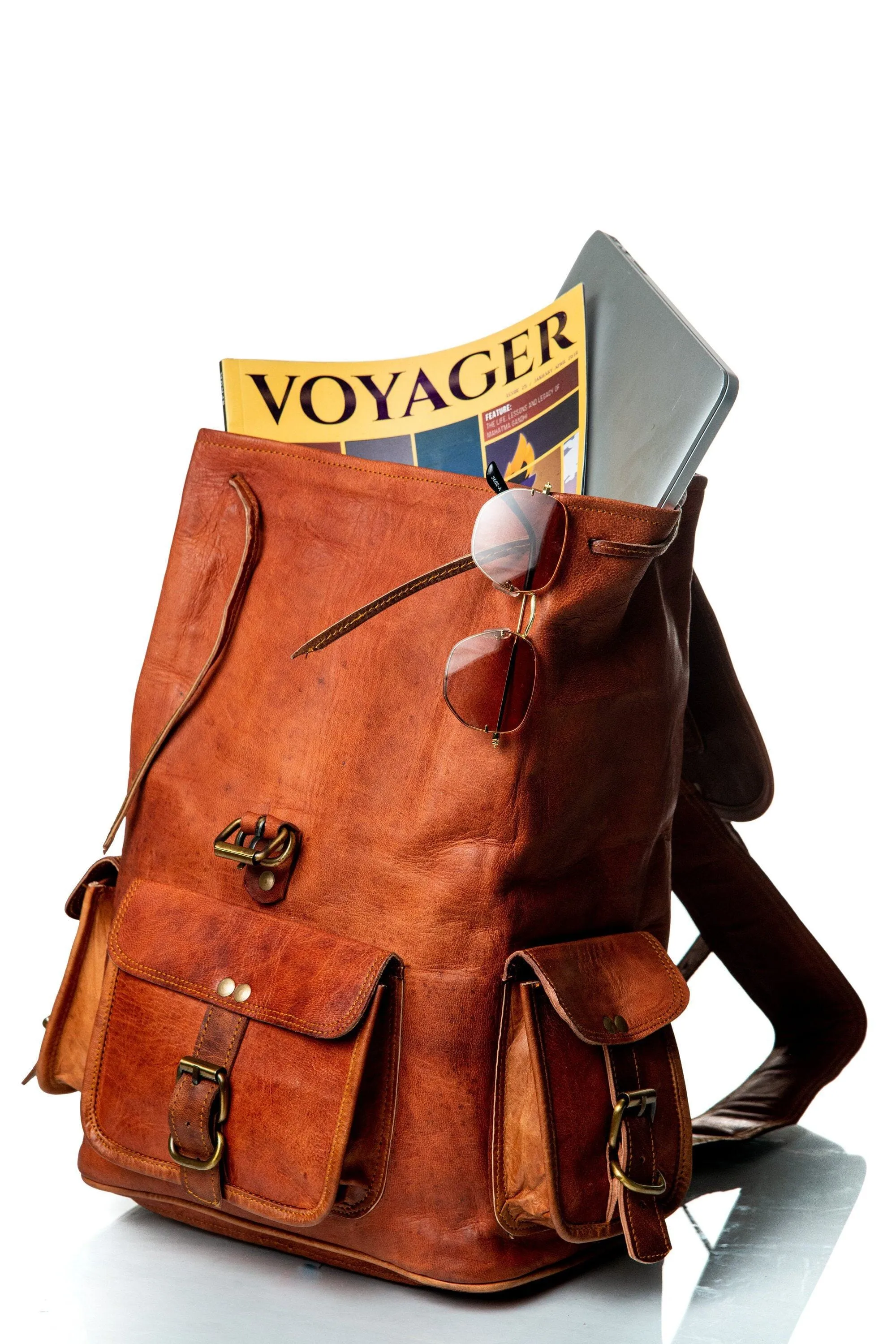 The Alvarado Tanned Backpack - Image 3