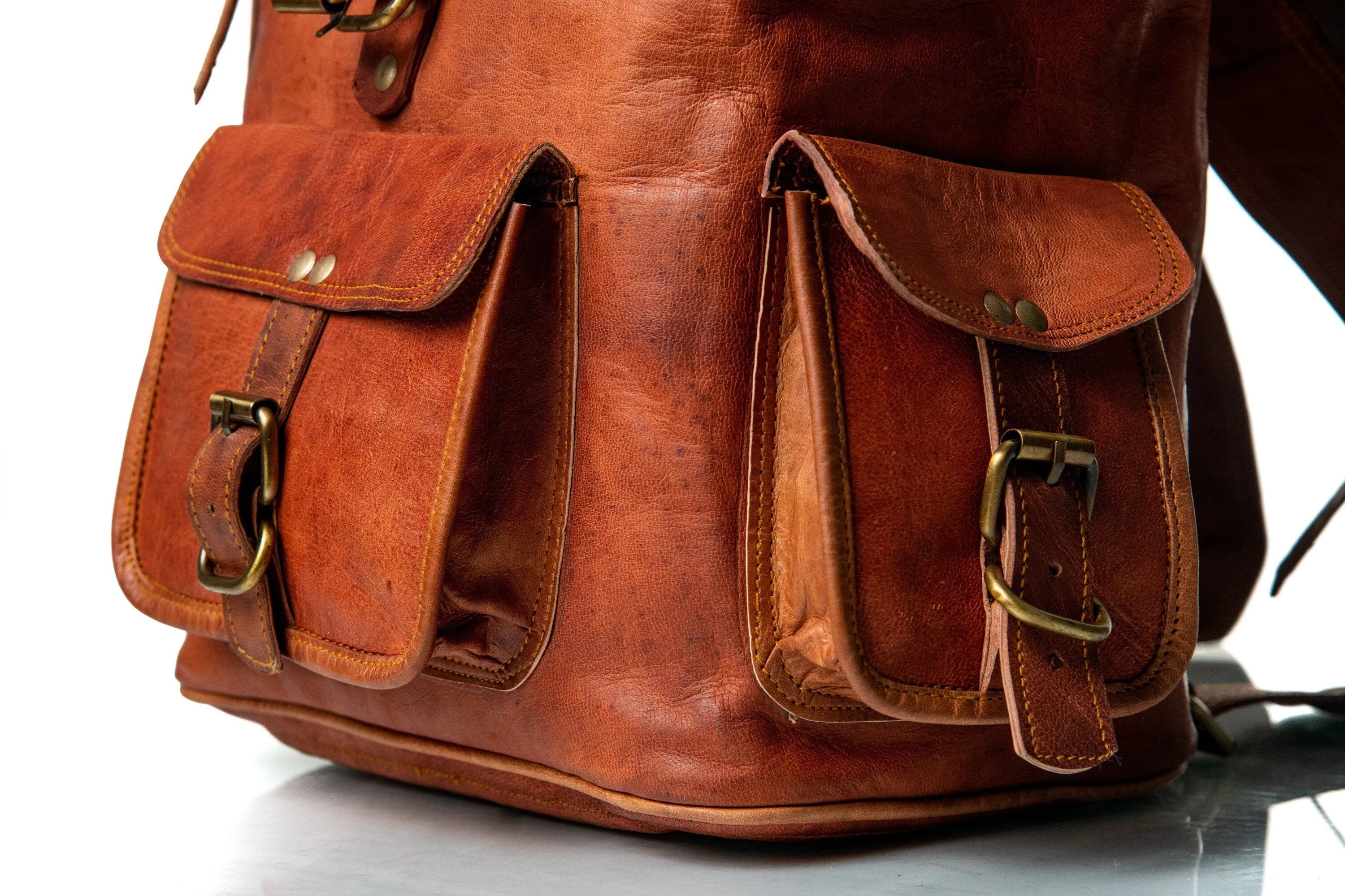The Alvarado Tanned Backpack - Image 6