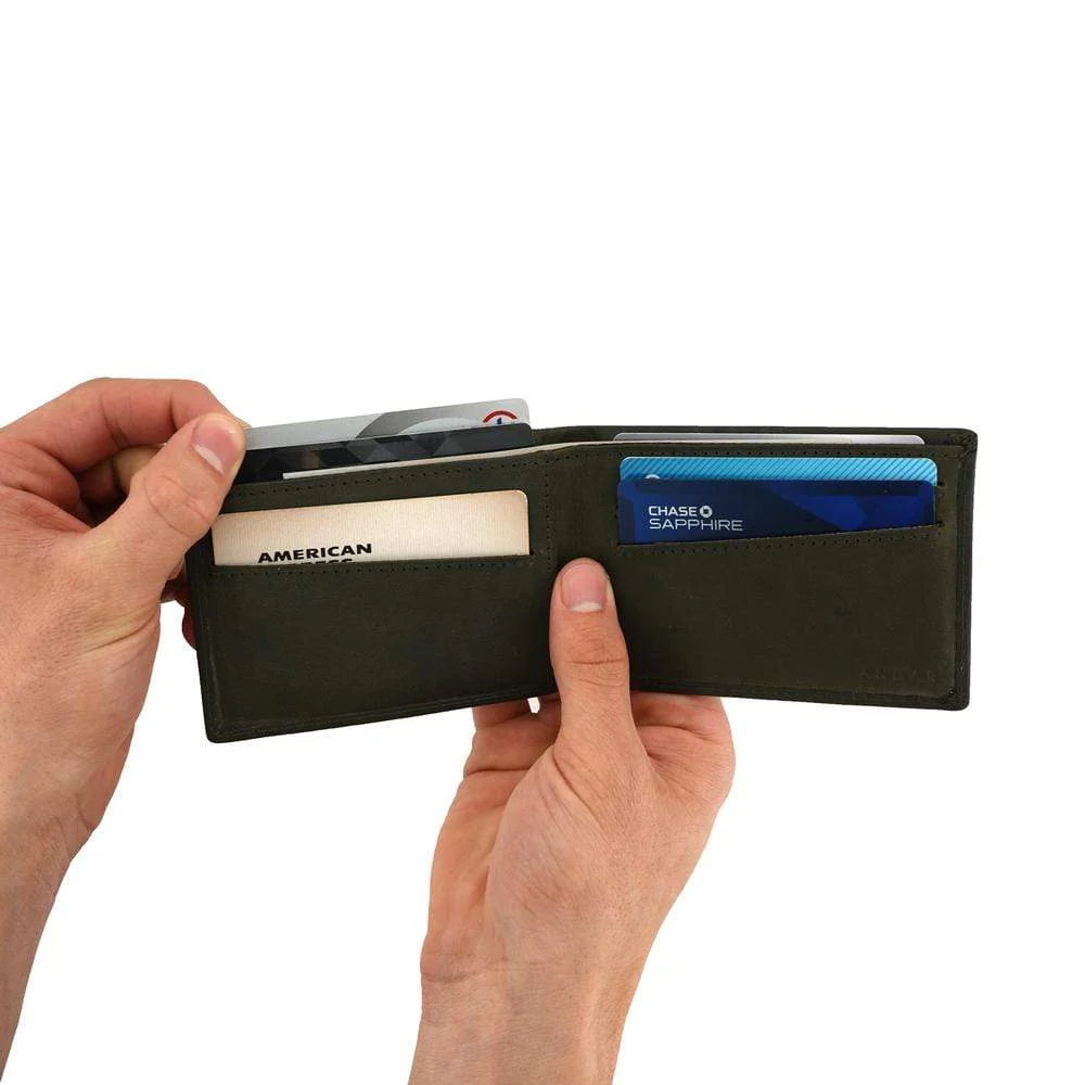 The Ambassador – Slim RFID-Blocking Bifold Wallet - Image 2
