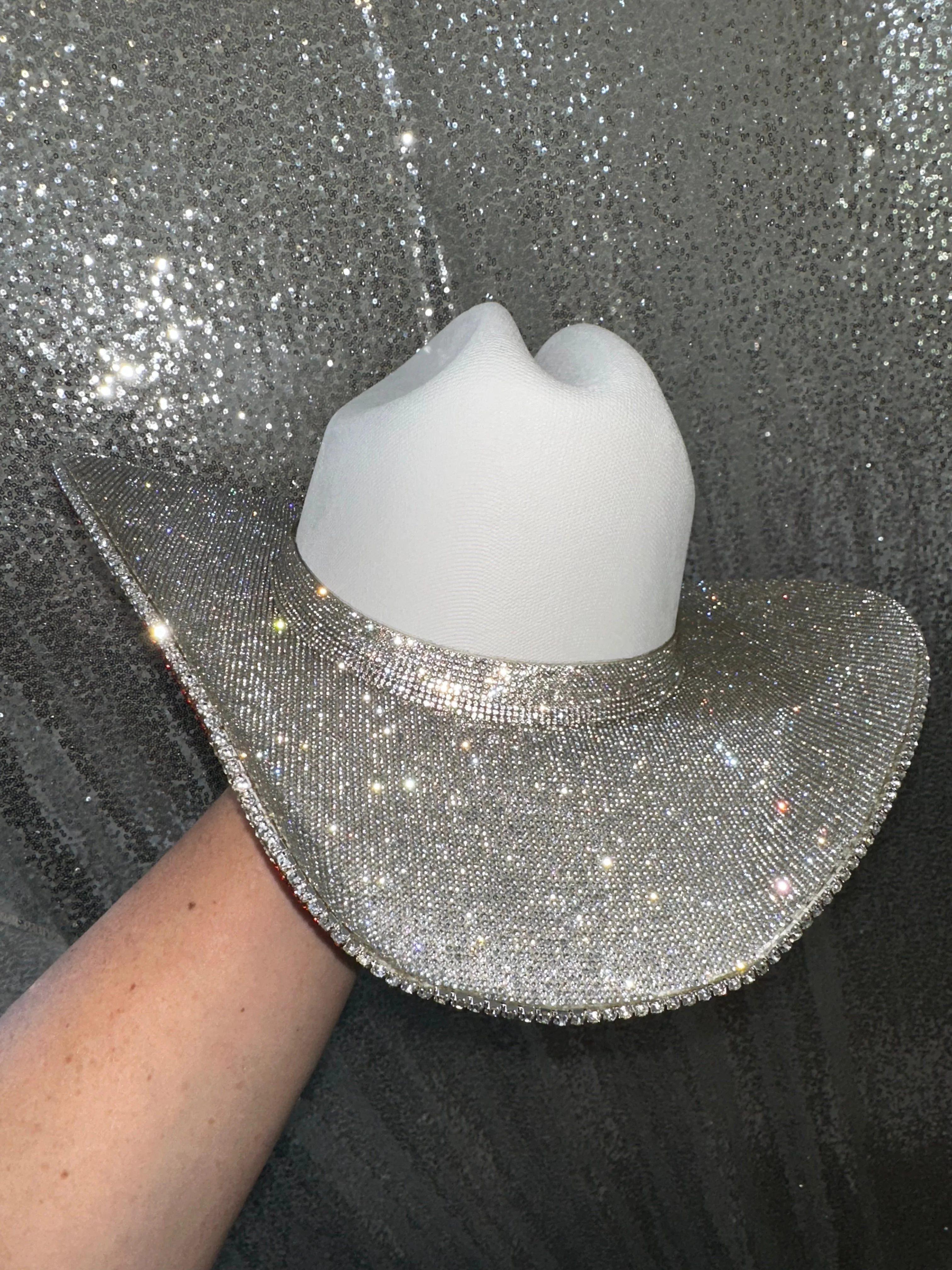 The "America" Hat - Crystal On Top - Image 5