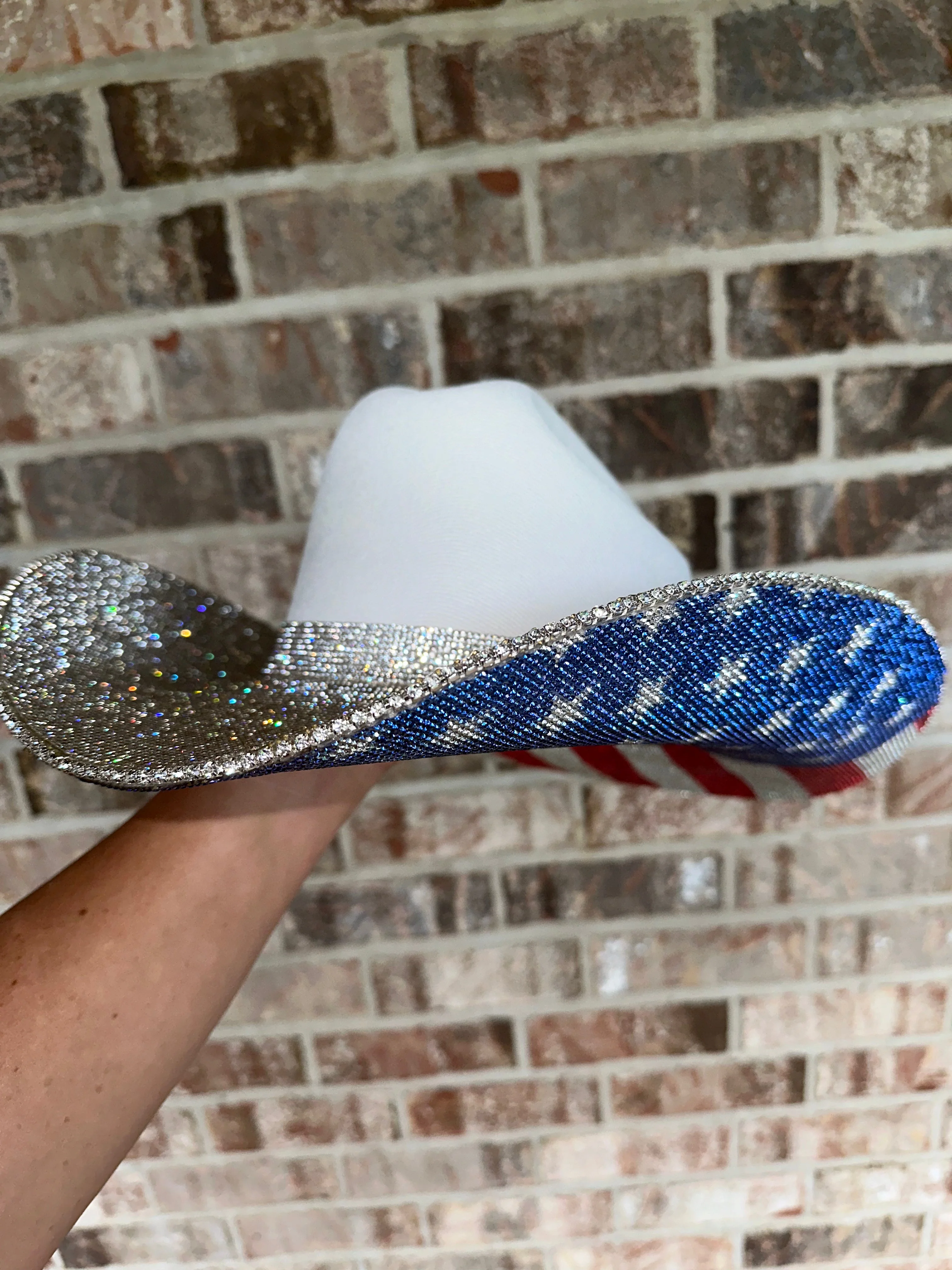 The "America" Hat - Crystal On Top - Image 7