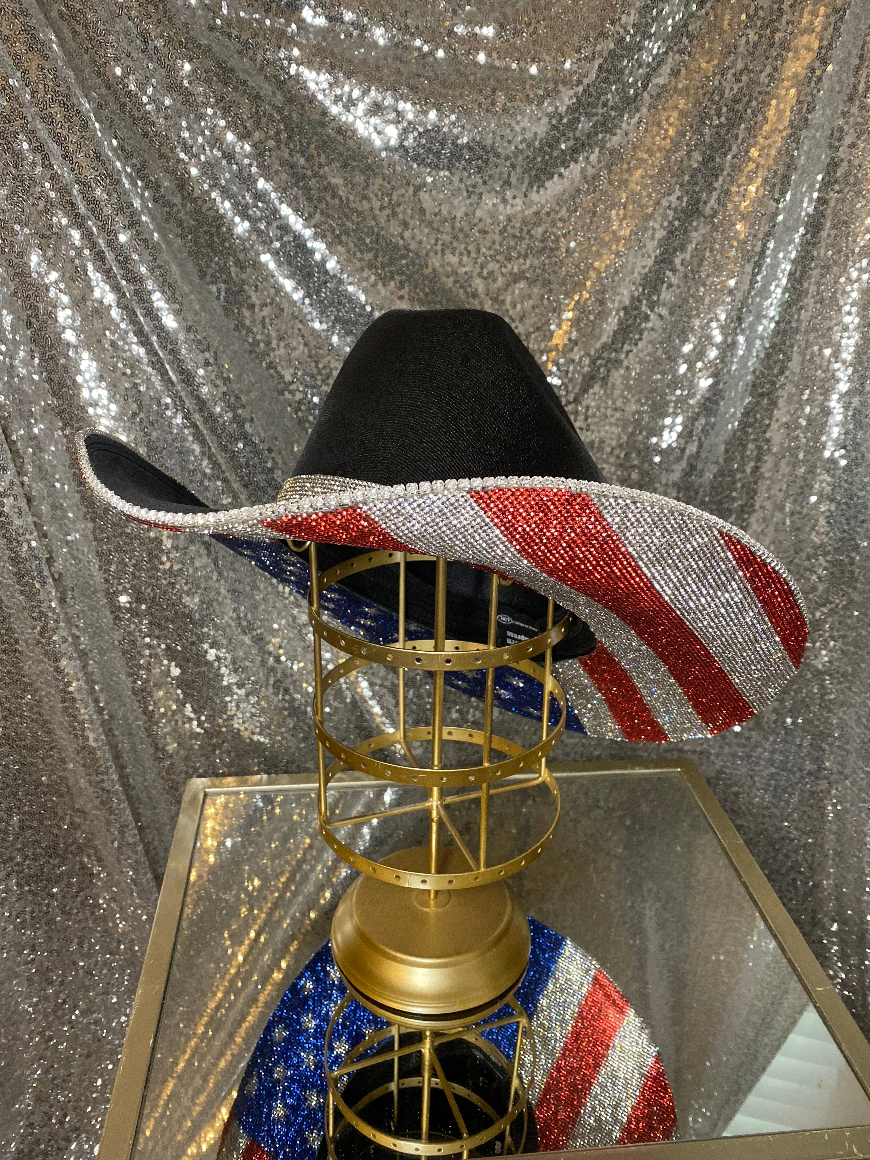 The "America" Hat in Black - Image 2