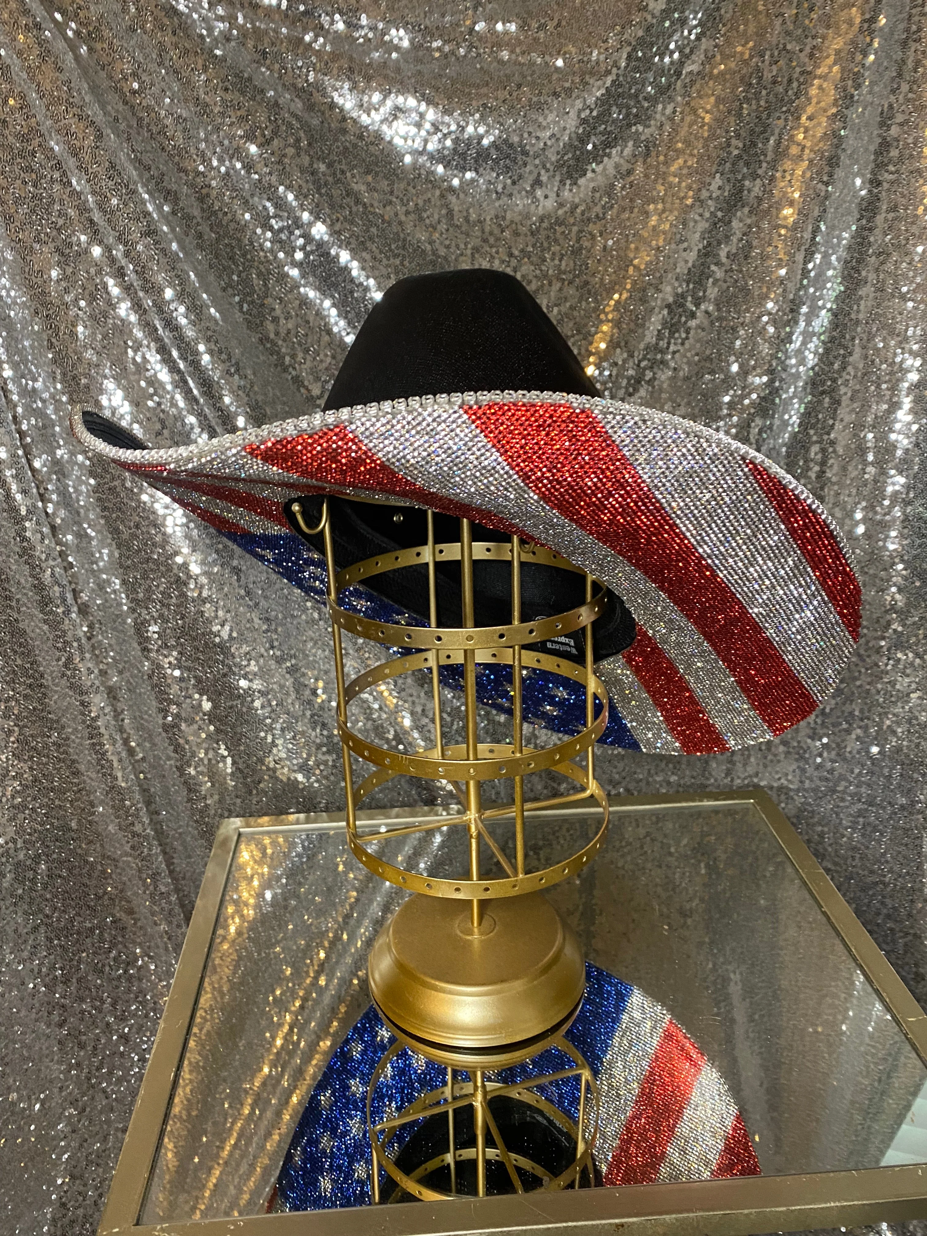 The "America" Hat in Black - Image 3