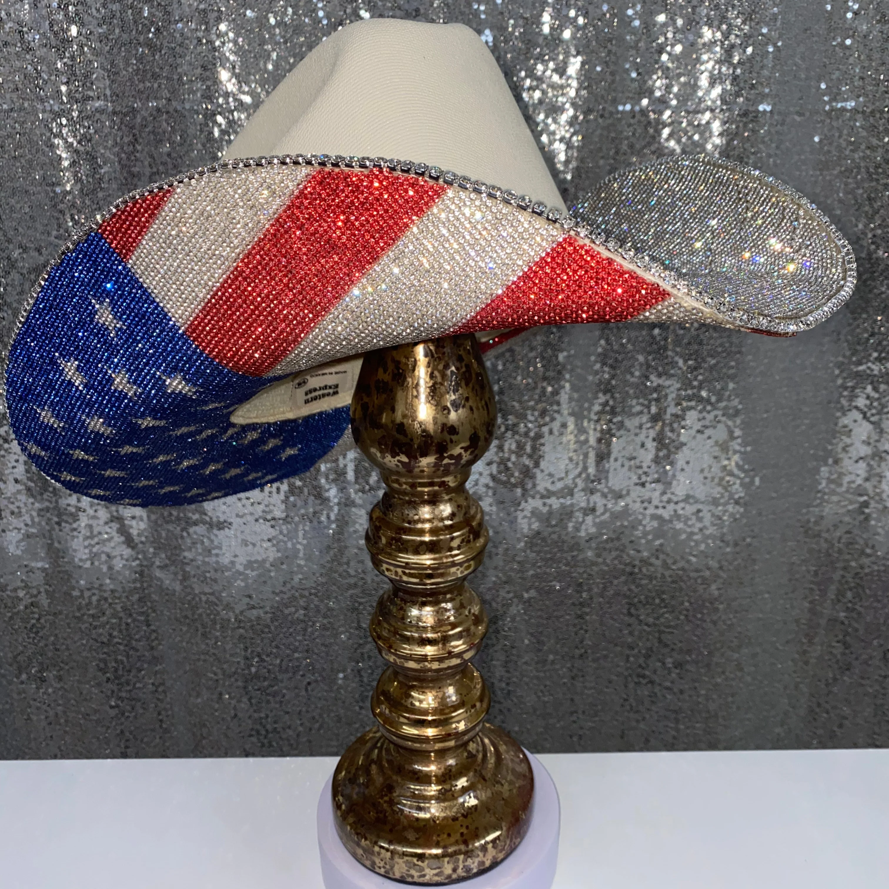The "America" Hat on Sand Squared Styled Hat