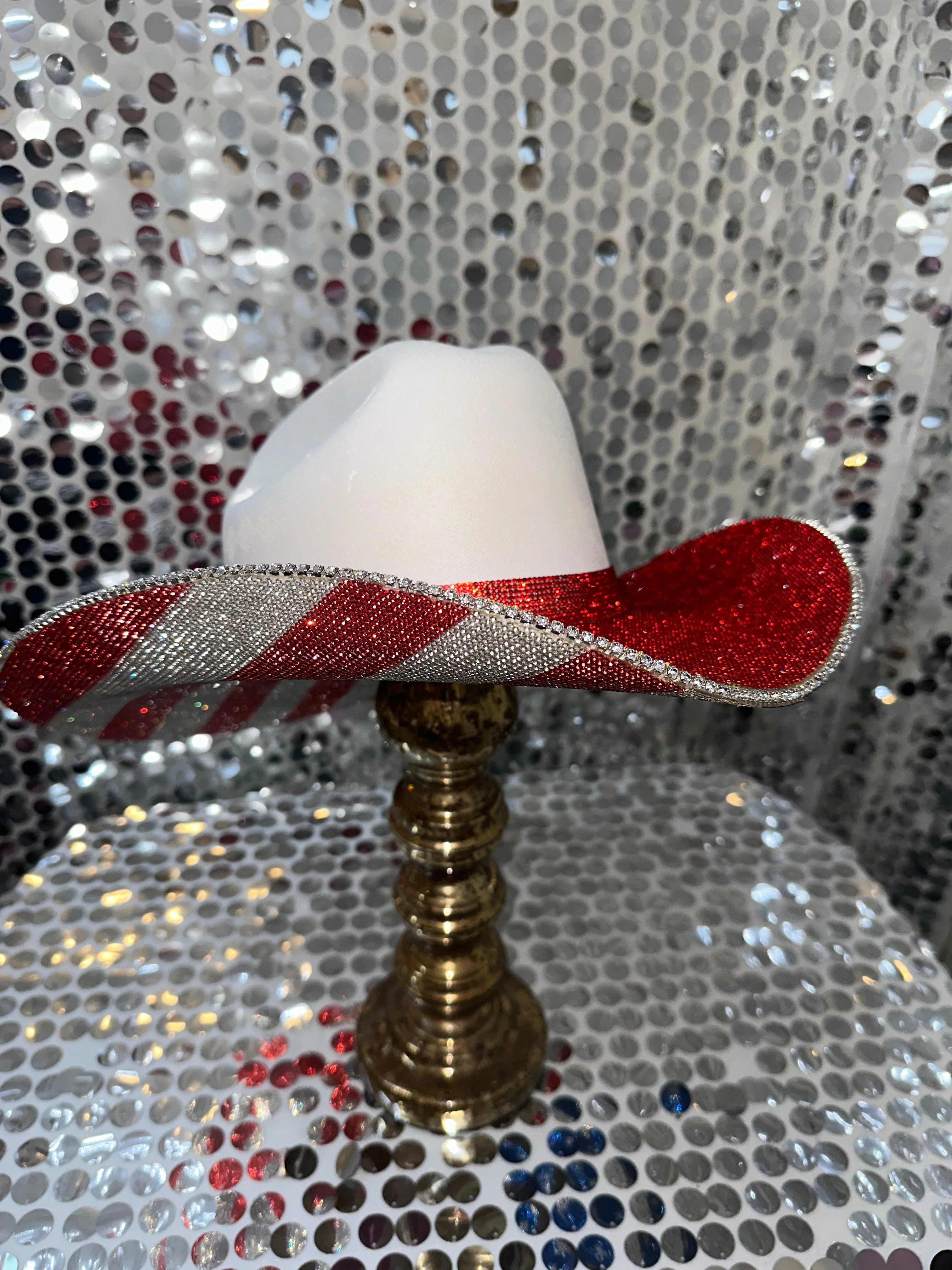 The "America" Hat - Red On Top - Image 2