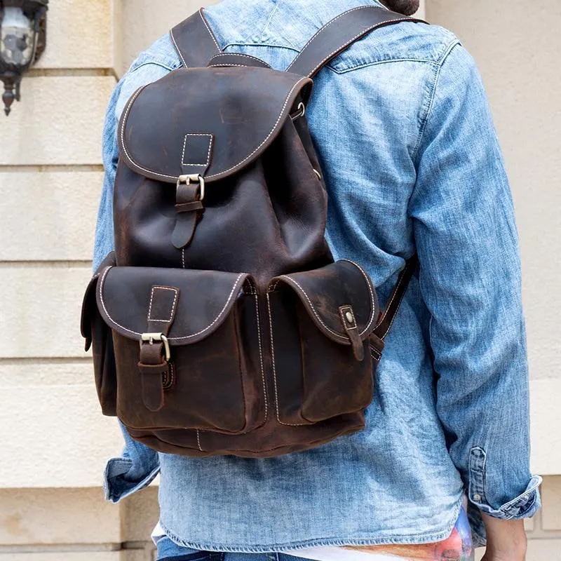 The Asmund Backpack | Genuine Leather Rucksack - Image 4