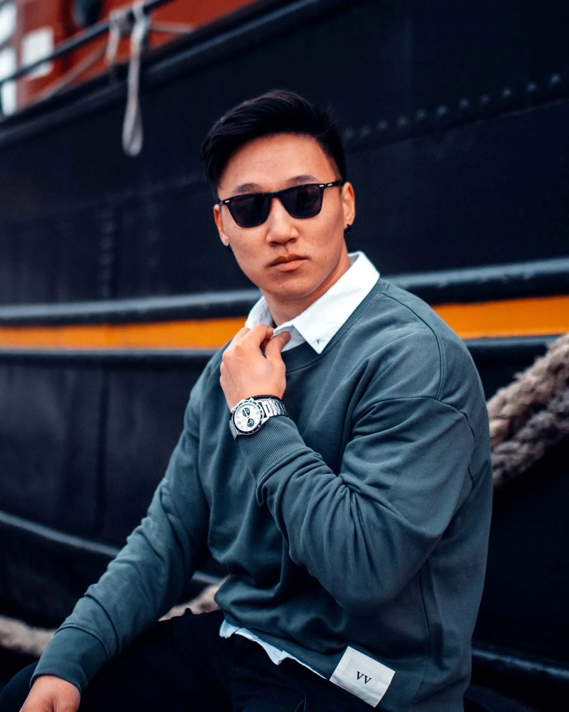 The Atwater Sunglasses - Brindle Tort - Image 6