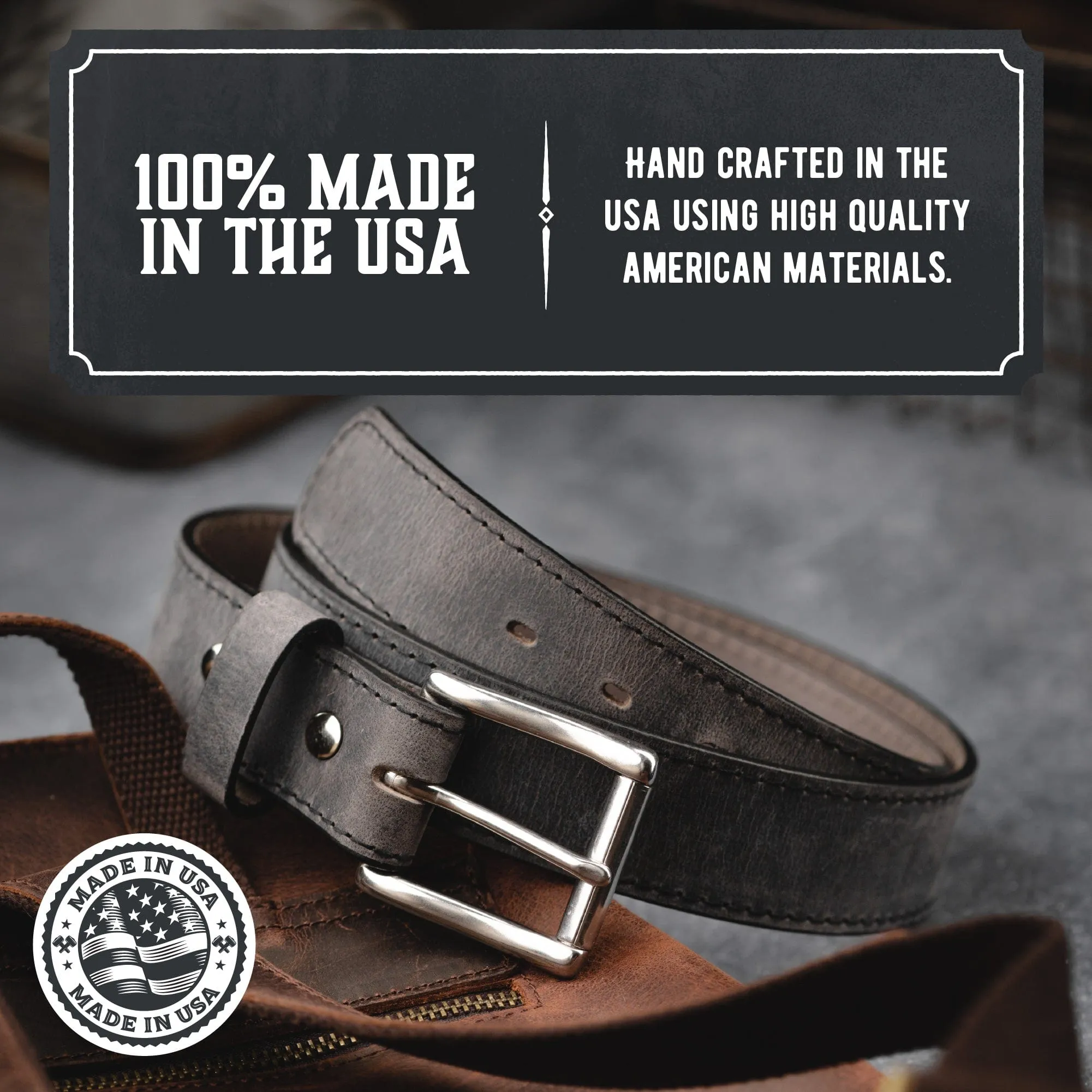 The Baron Leather Belt - Image 3