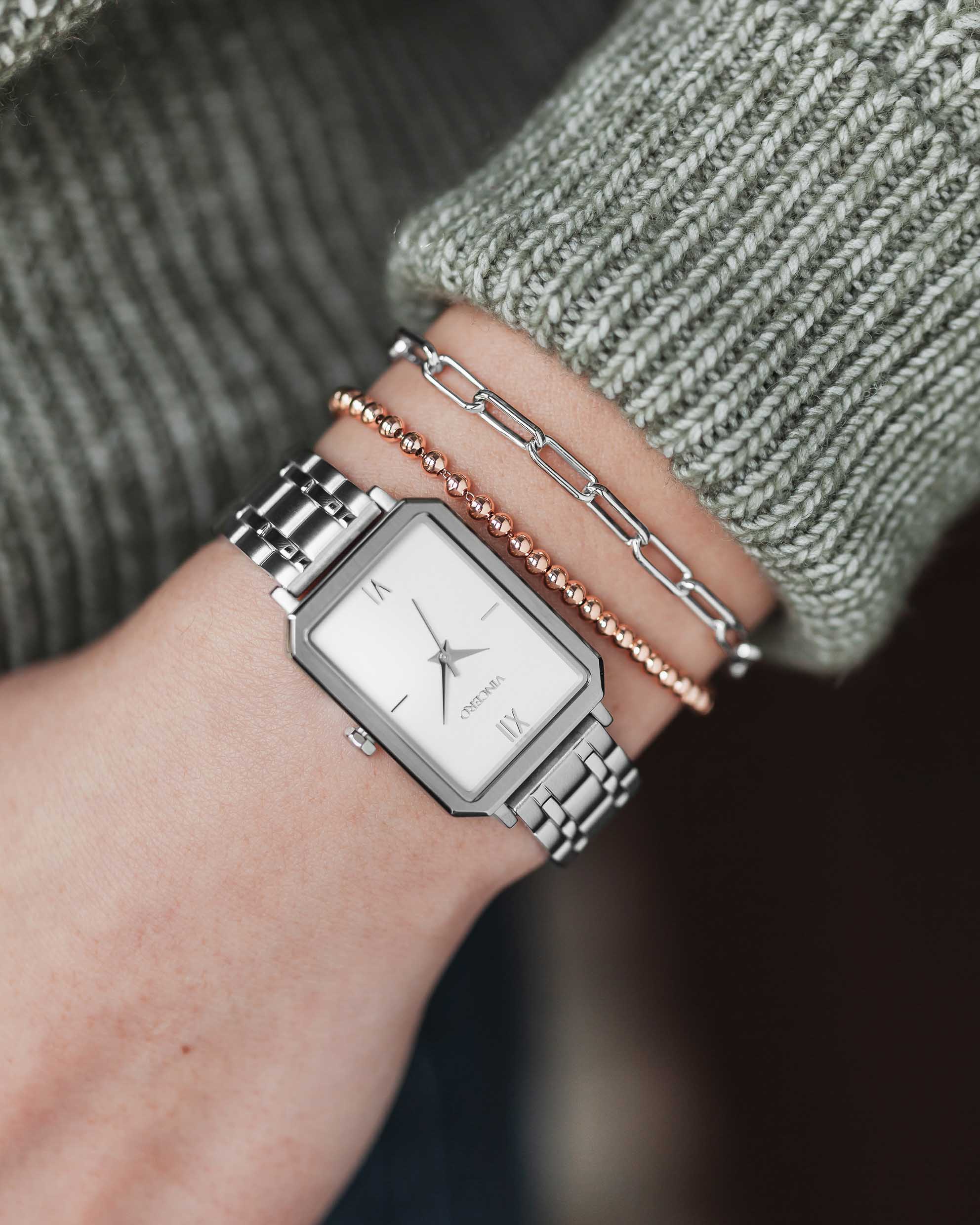 The Beaded Bracelet - Rose Gold - Image 2