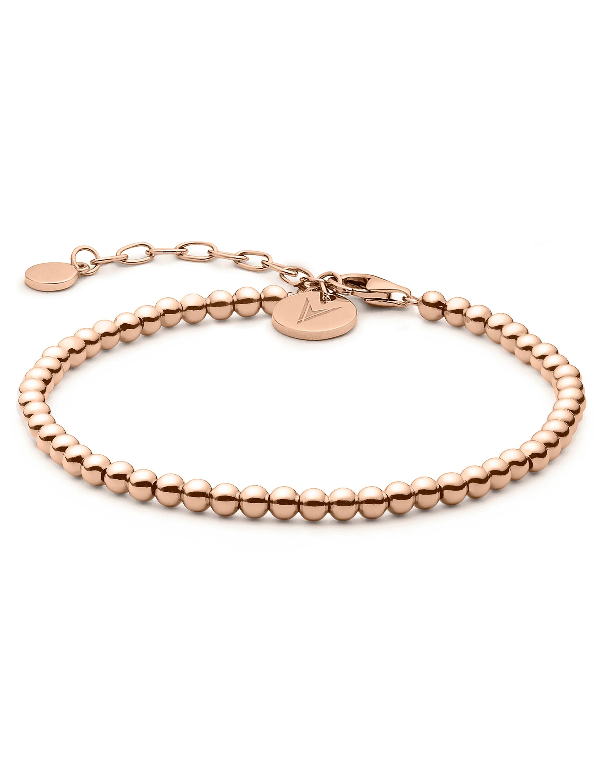 The Beaded Bracelet - Rose Gold - Image 4