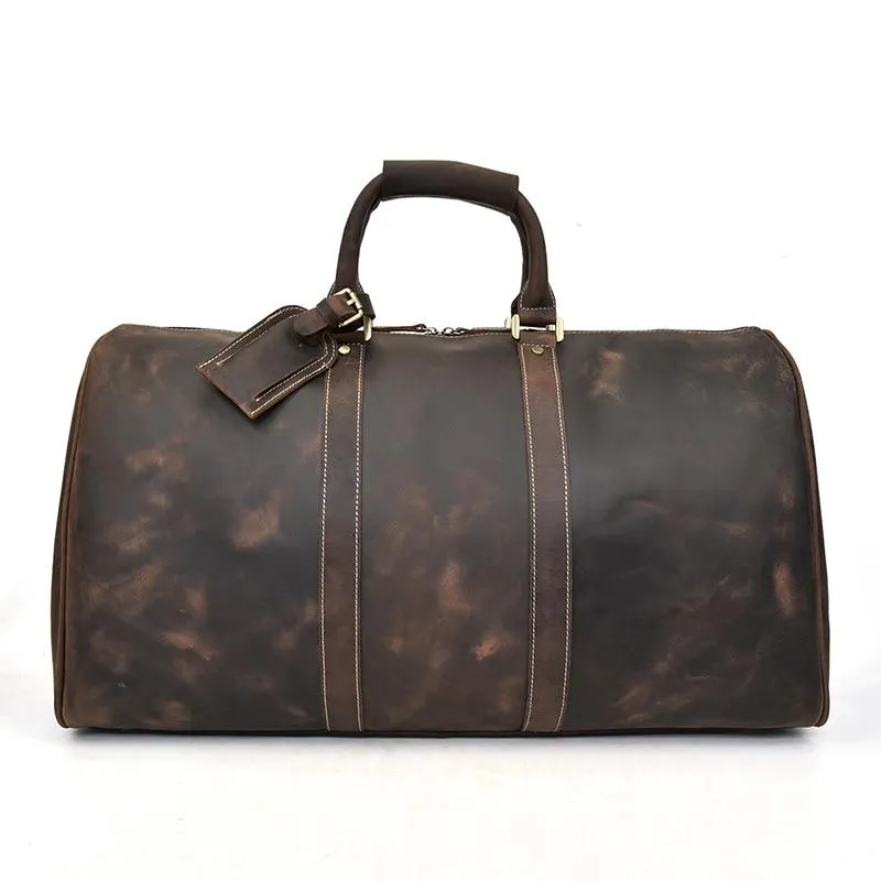 The Bjarke Weekender | Handcrafted Leather Duffle Bag - Image 16