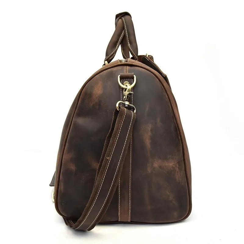 The Bjarke Weekender | Handcrafted Leather Duffle Bag - Image 8