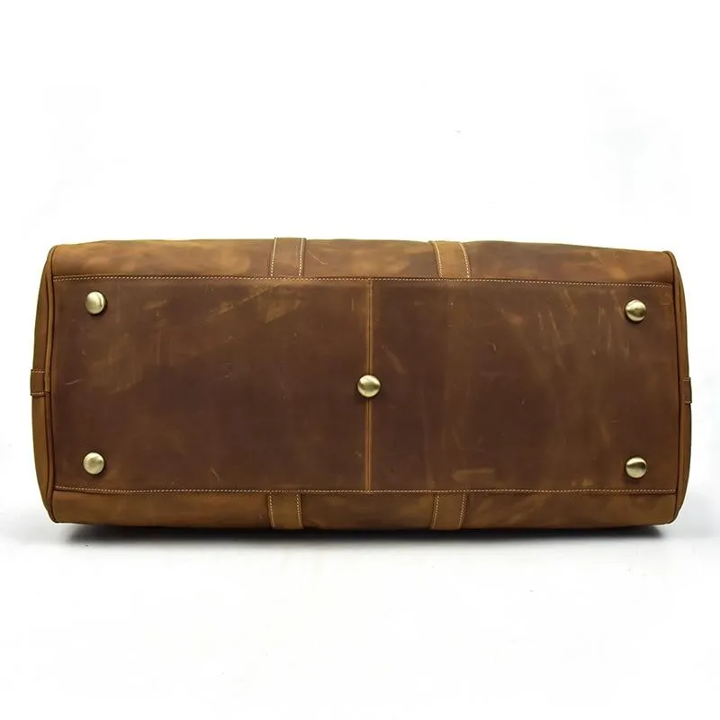 The Bjarke Weekender | Handcrafted Leather Duffle Bag - Image 9
