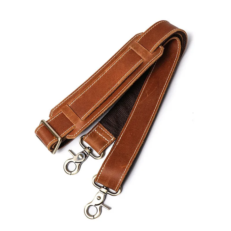 The Bjorn Leather Laptop Bag | Vintage Leather Briefcase - Image 8