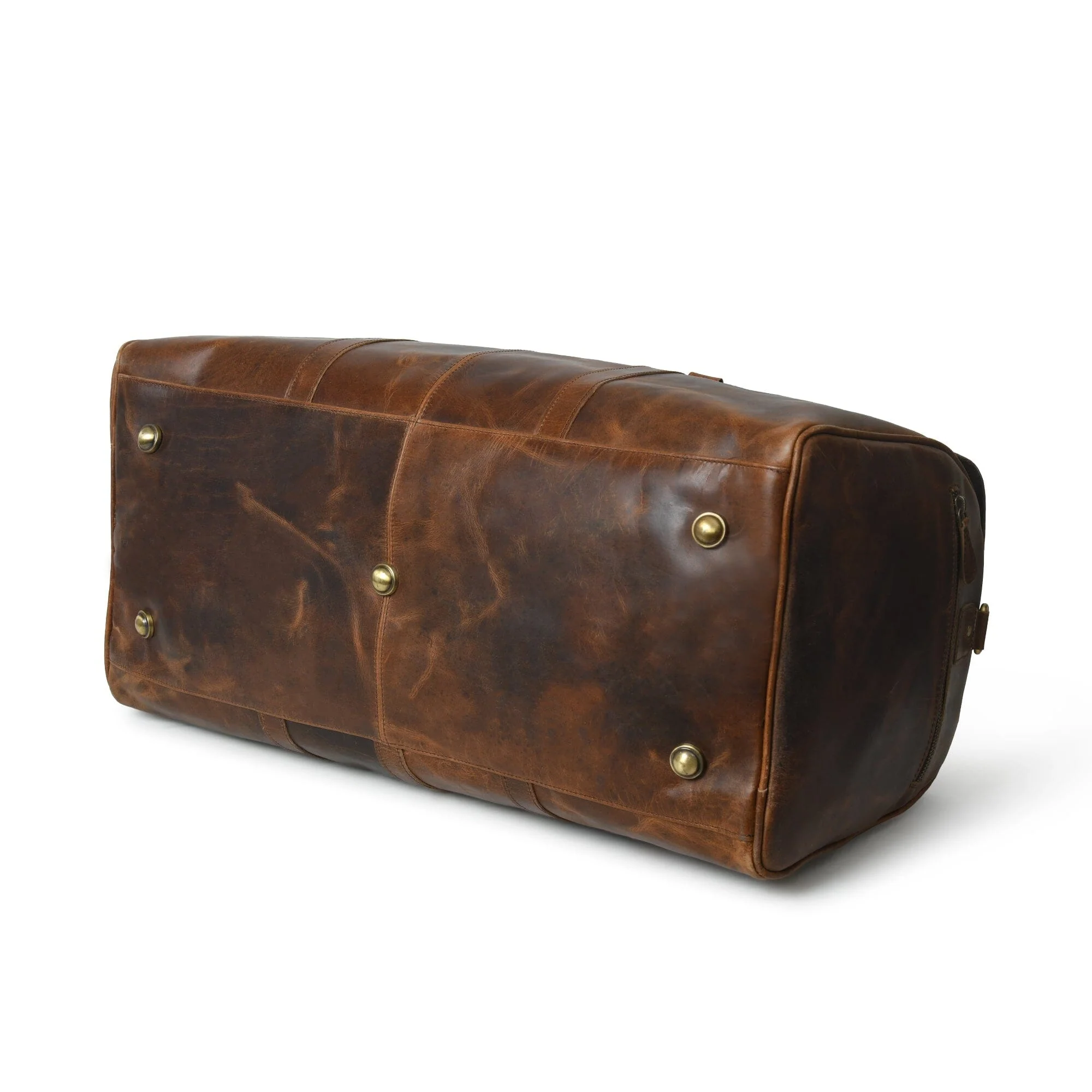 The Bolton Flap Duffel- Brown - Image 7