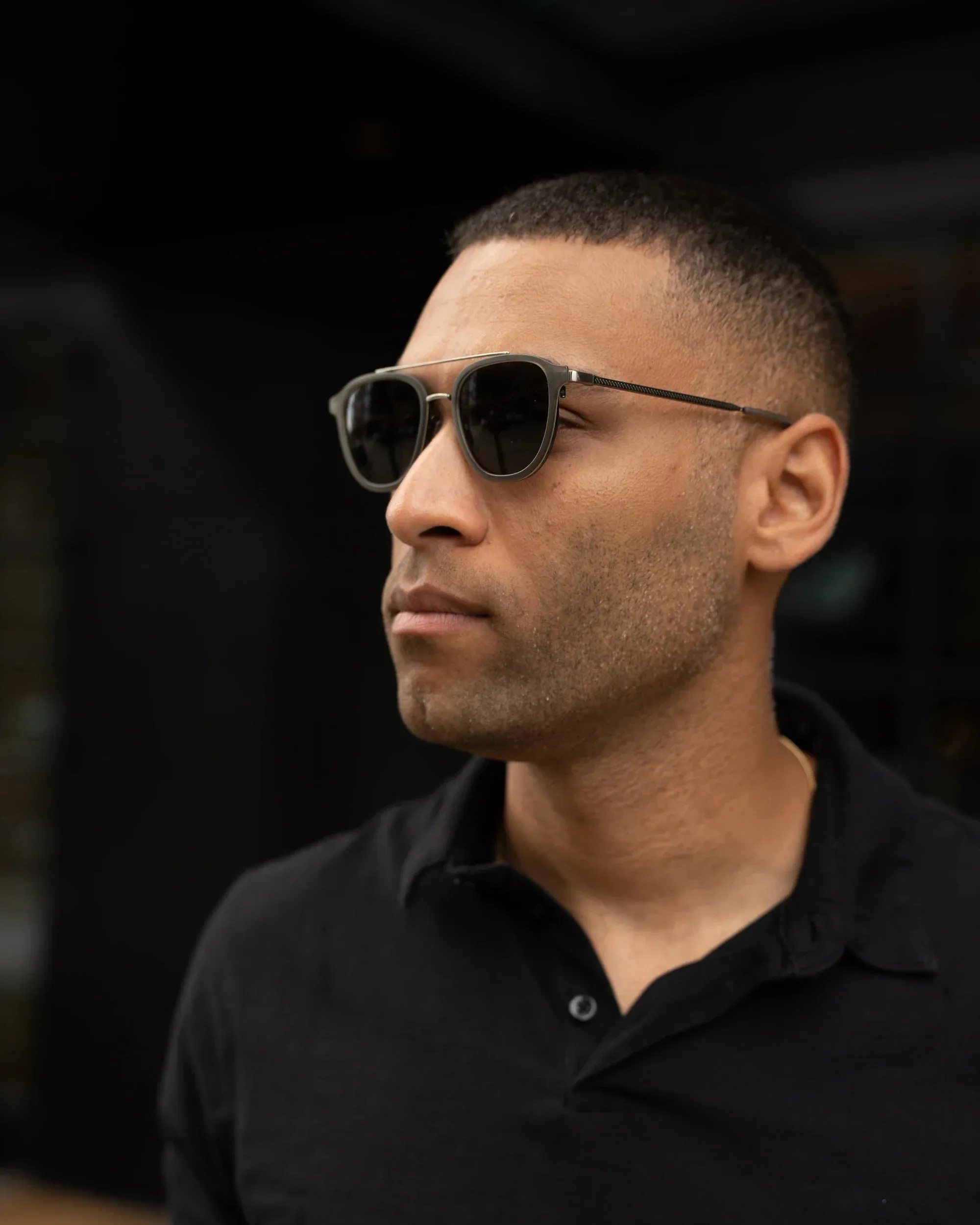 The Booker Sunglasses - Stone - Image 3
